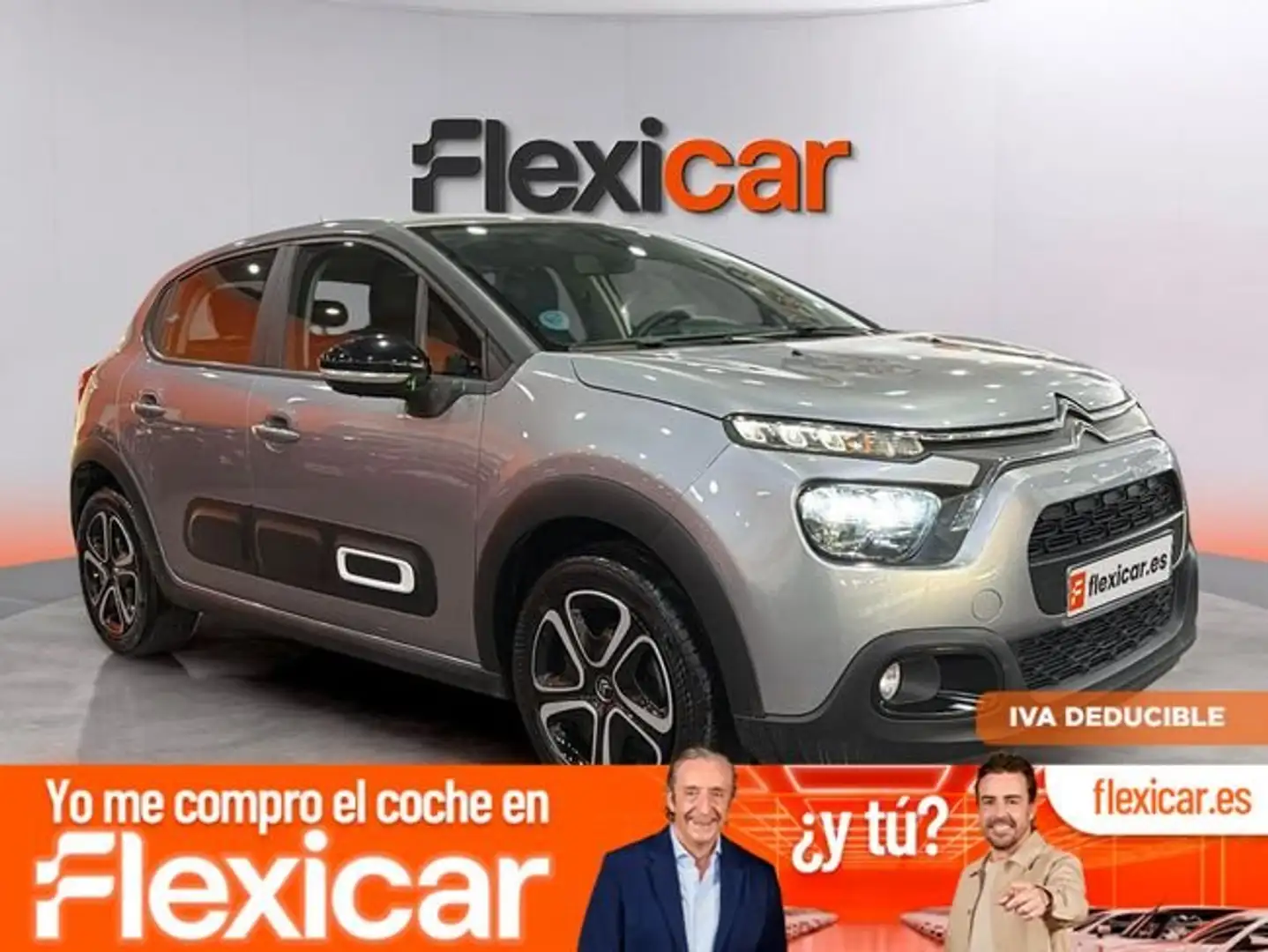 Citroen C3 PureTech 60KW (83CV) Plus Gris - 1
