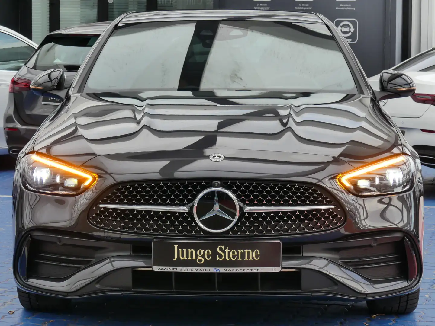 Mercedes-Benz C 300 C 300d AMG ++Distronic+AHK+Panorama+NightPaket+ BC Grigio - 2