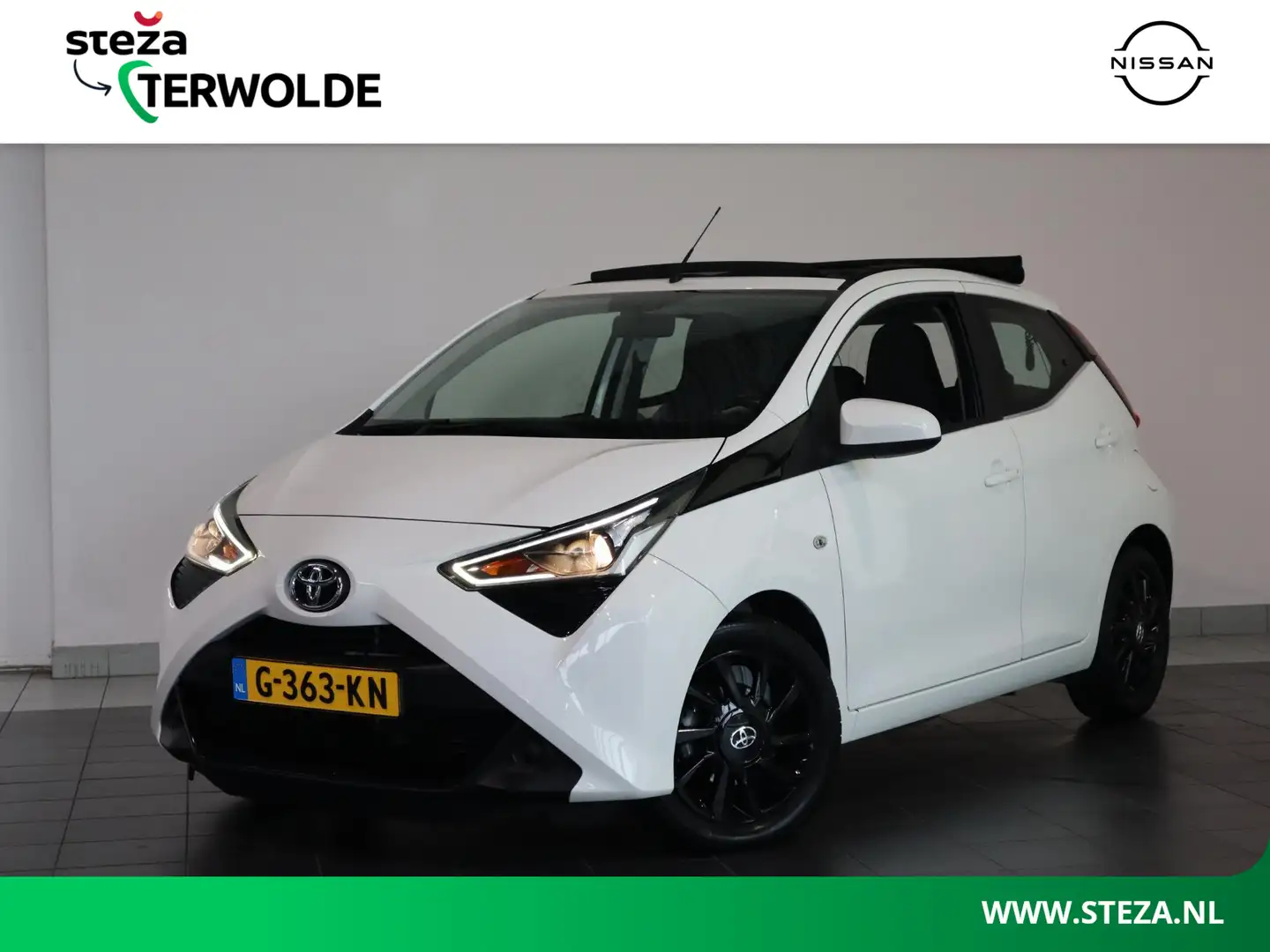 Toyota Aygo 1.0 VVT-i x-play limited | Vouwdak | Parkeercamera Blanc - 1