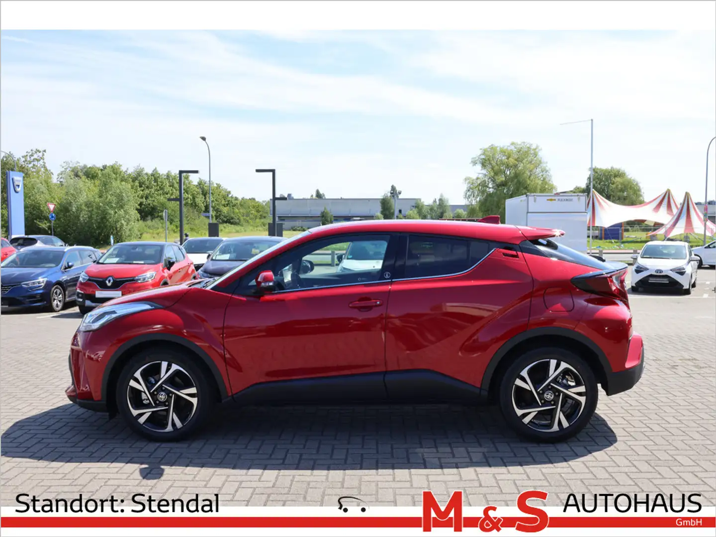 Toyota C-HR 2.0 Hybrid Team D inkl. Winterkompletträ Rot - 2