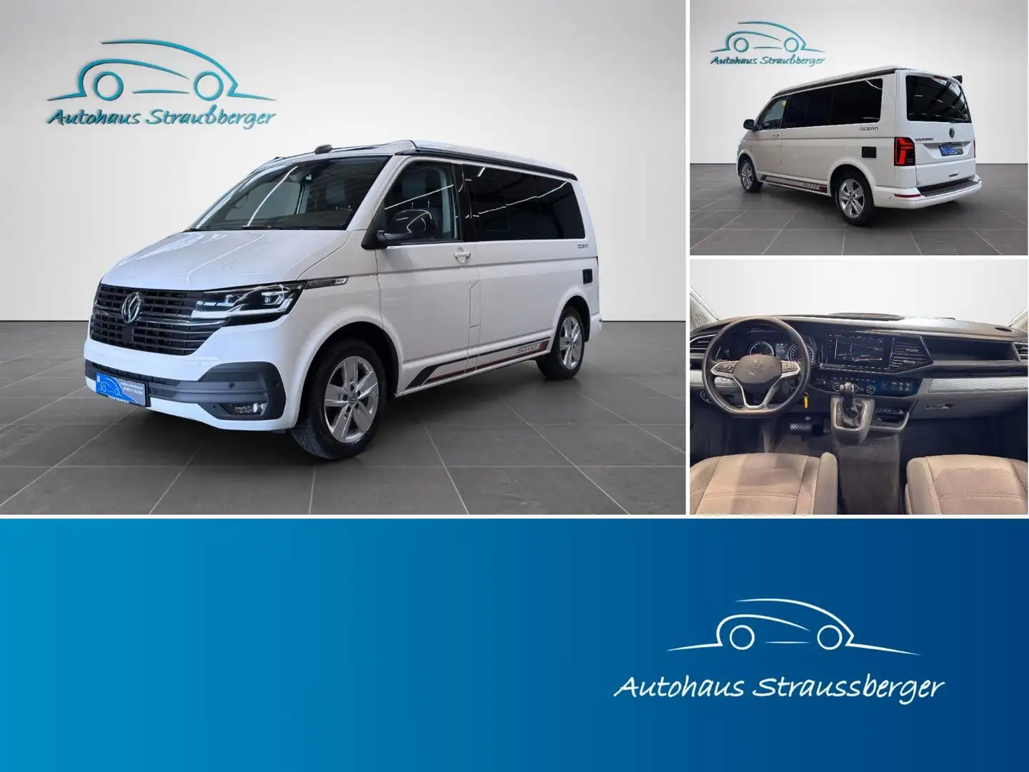 Volkswagen T6 California T6.1 California Ocean Edition ACC DCC STHZ AHK Alb - 1