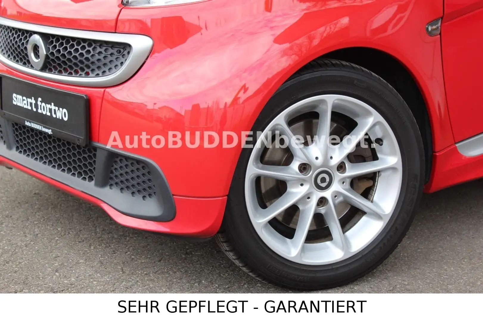 smart forTwo FORTWO COUPE TURBO PASSION - SERVO+SHZ+GARANTIE Rouge - 2