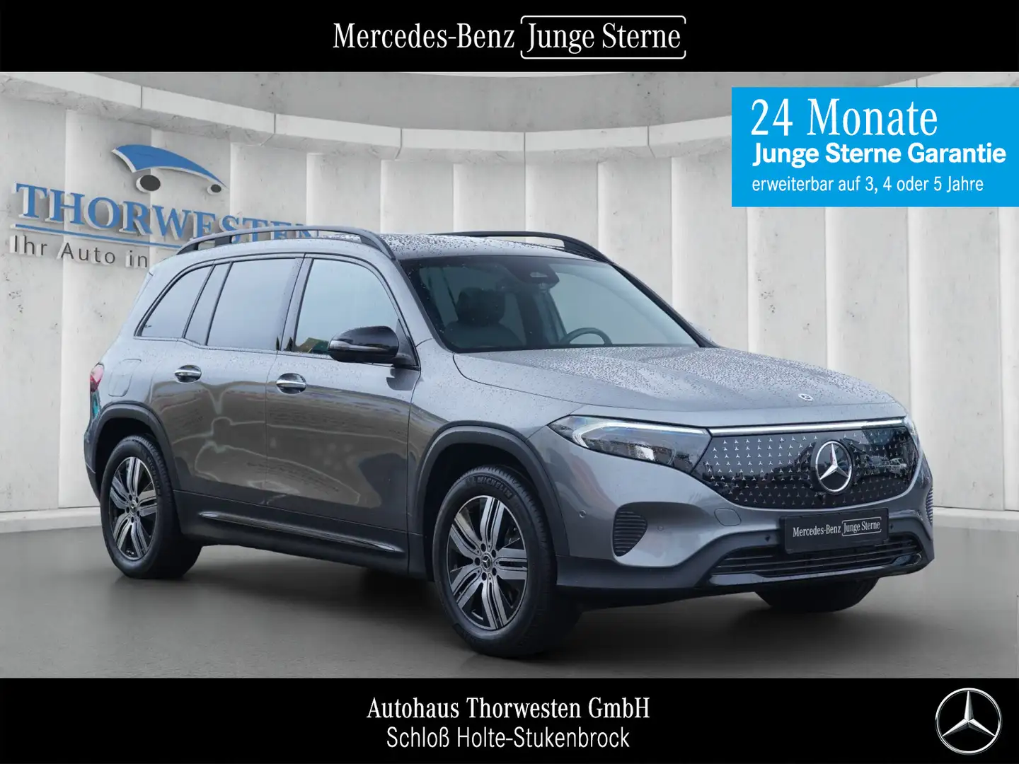 Mercedes-Benz EQB 300 EQB 300 4MATIC Electric Art Pano 360° Night Grau - 1
