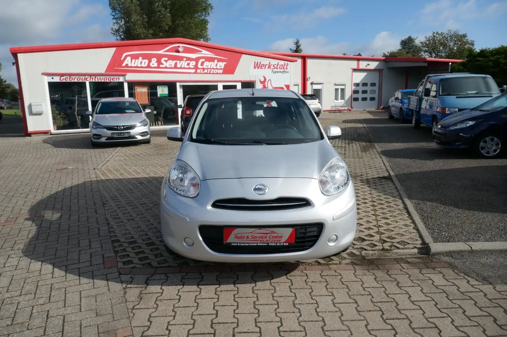Nissan Micra 1.2 Acenta KLIMA NAVI Silber - 2