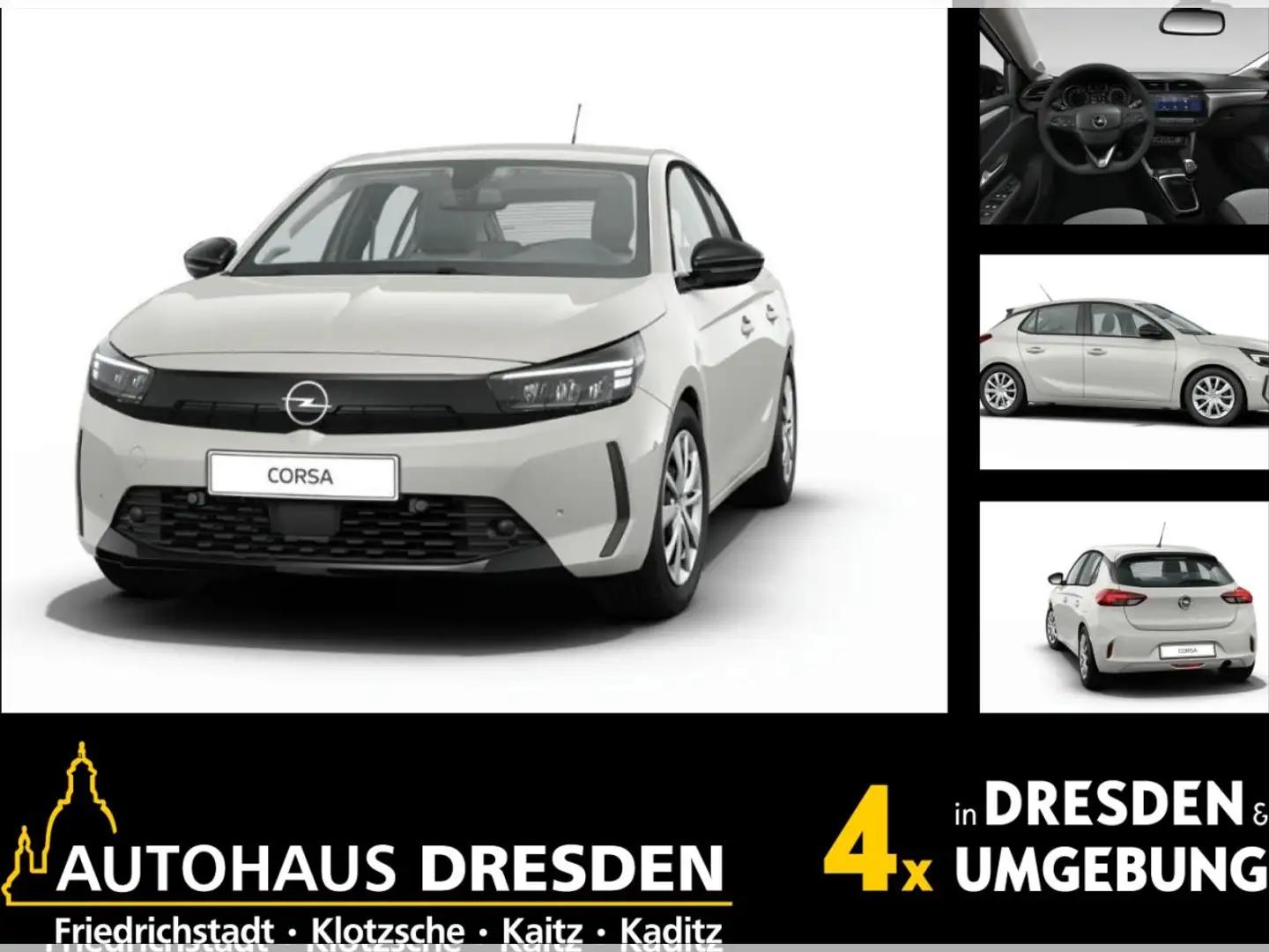 Opel Corsa Edition 1.2 Turbo Weiß - 1