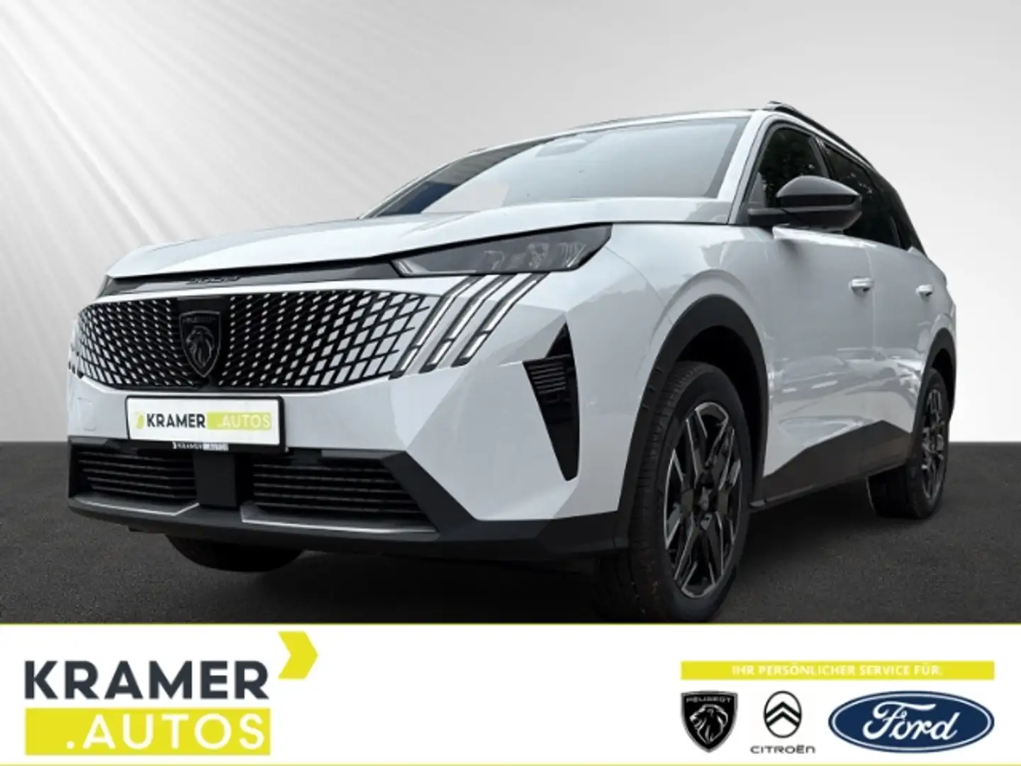 Peugeot 5008 Hybrid 145 Allure 1.2 EU6e *7-Sitzer*NAVI*LED*SHZ* Weiß - 1