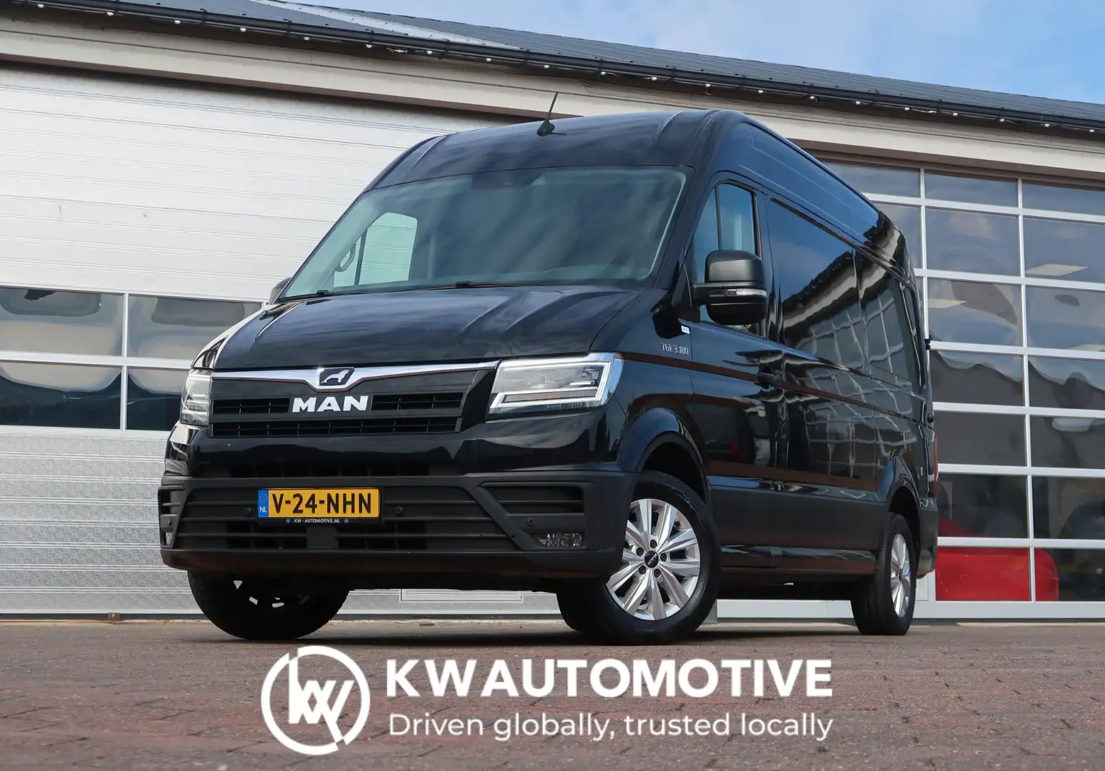 MAN TGE 35 2.0 L3H3 AUT/ ACC/ LED/ CAMERA/ STOELVERW/ ETC. Noir - 1