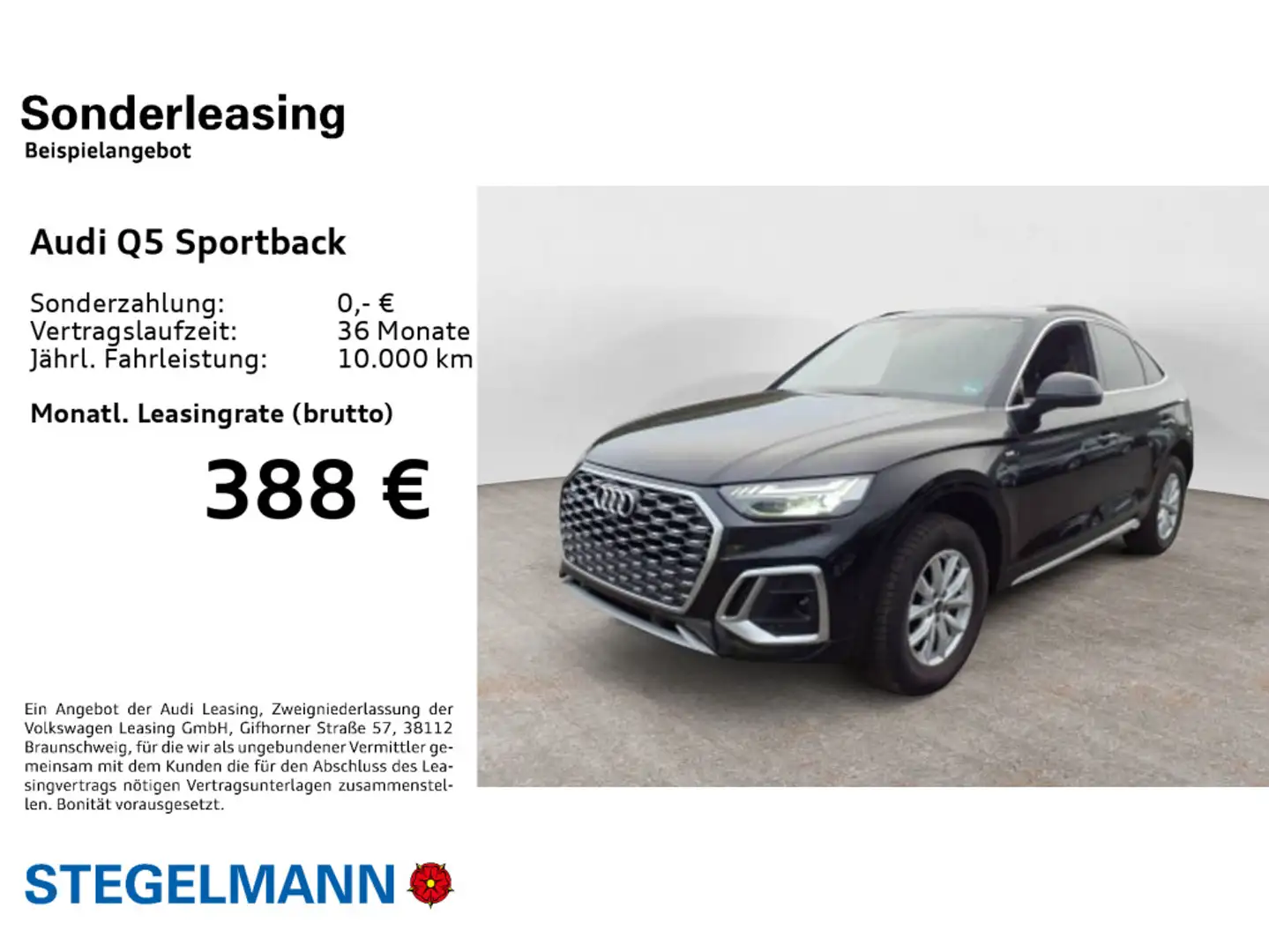 Audi Q5 40 TDI qu. S tronic S line Matrix*P Schwarz - 2