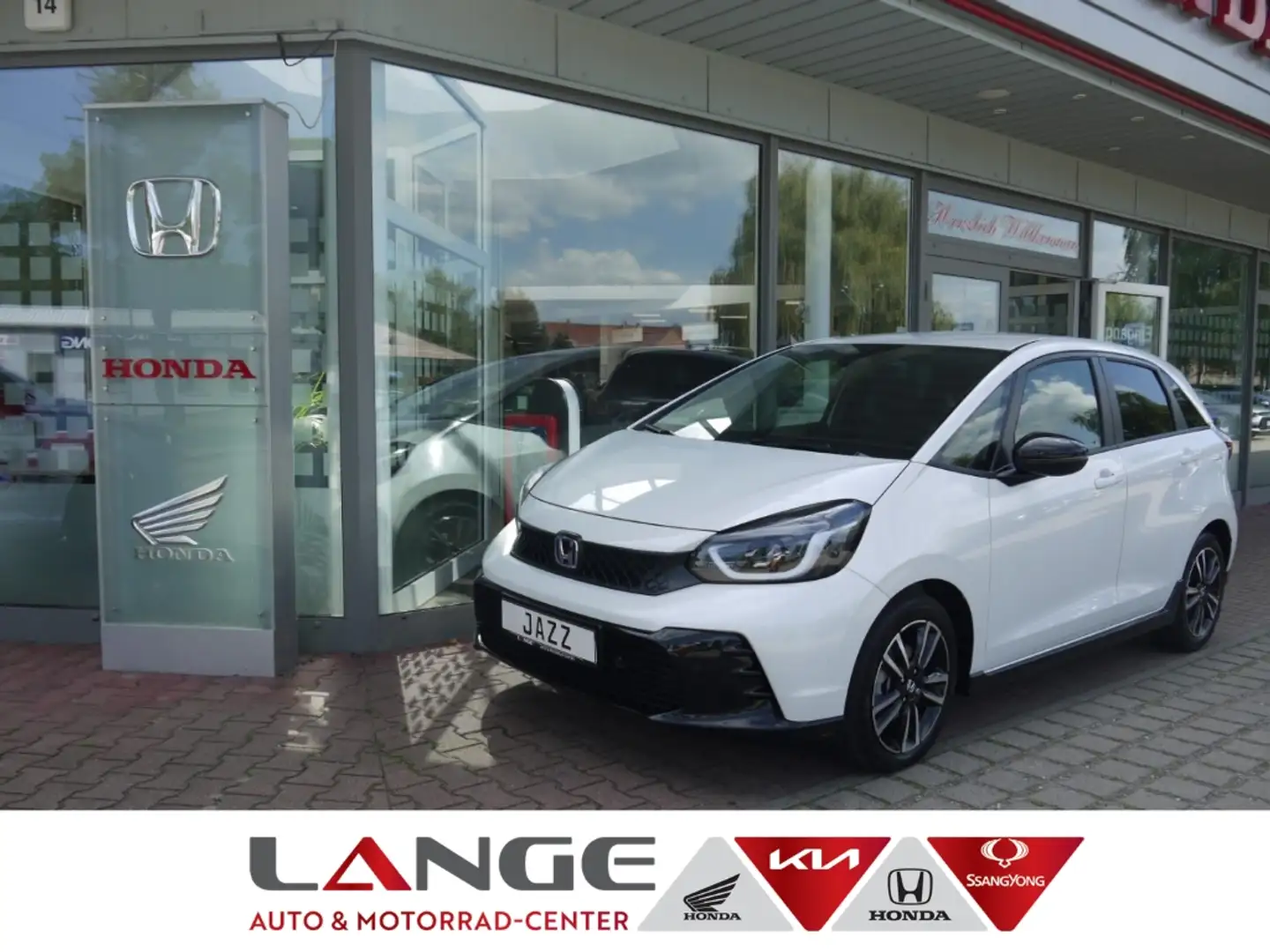 Honda Jazz 1.5 i-MMD Hybrid Advance Sport SHZ Temp Tel.-Vorb. Blanc - 1