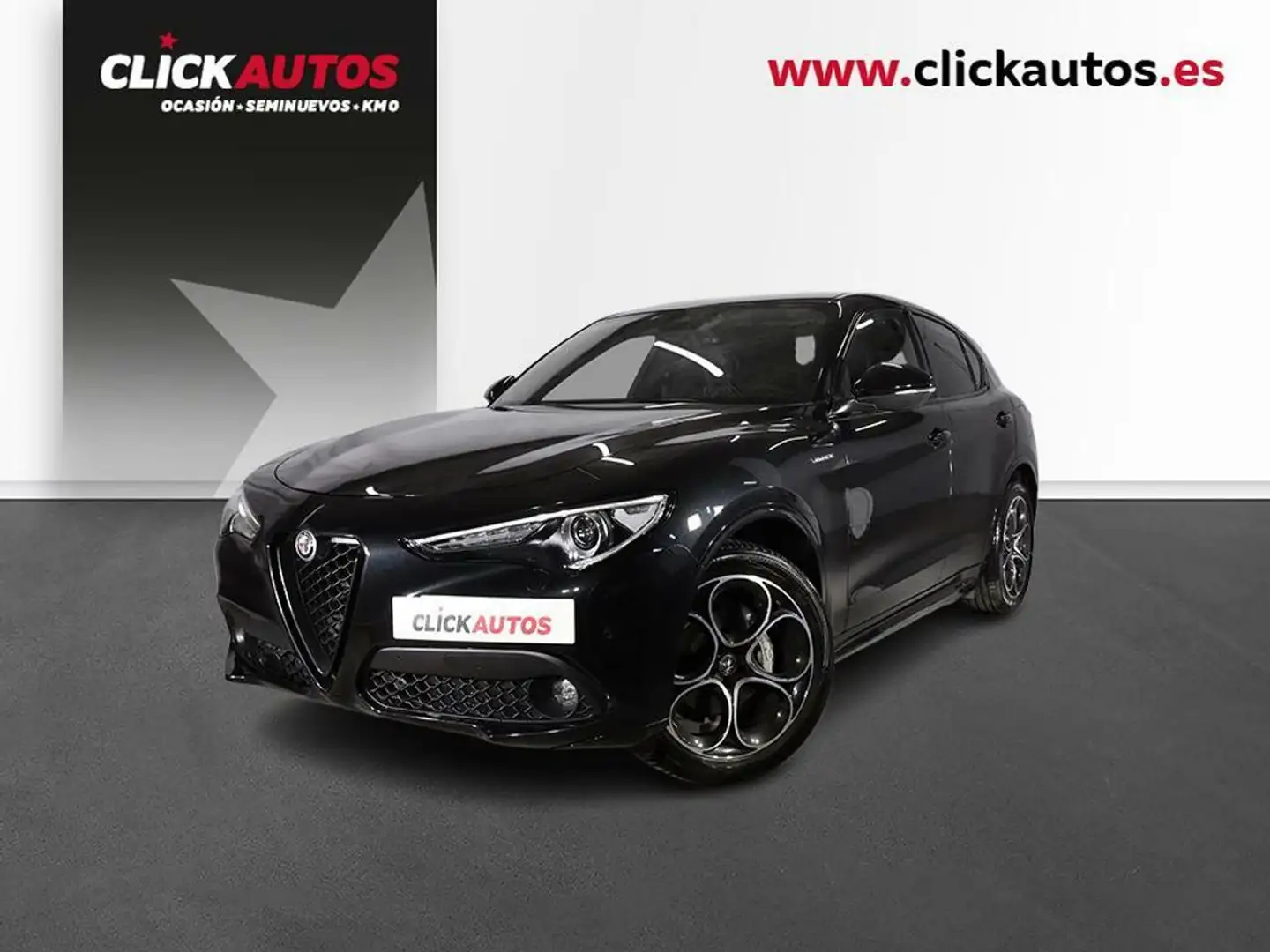 Alfa Romeo Stelvio 2.2 DIESEL 210CV Veloce  AWD Autom. Negro - 1