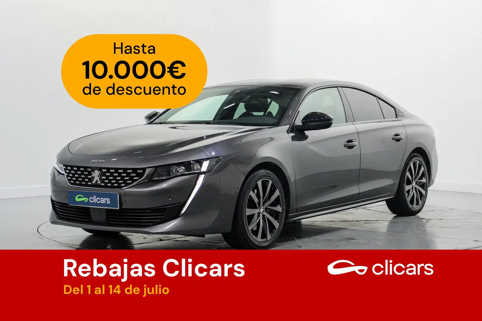 Peugeot 508 2.0BlueHDi S&S GT Line EAT8 160 Gris - 1