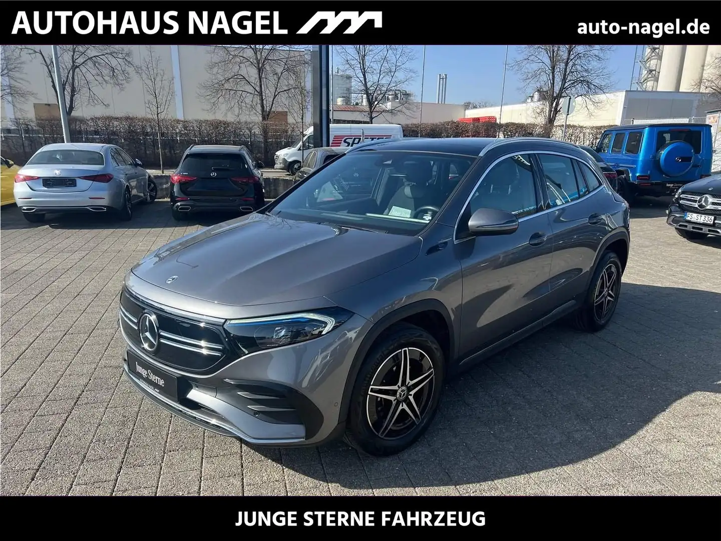 Mercedes-Benz EQA 250 AMG*Pano-SD*AHK*LED-High*Kamera*Totwinkl Gris - 1