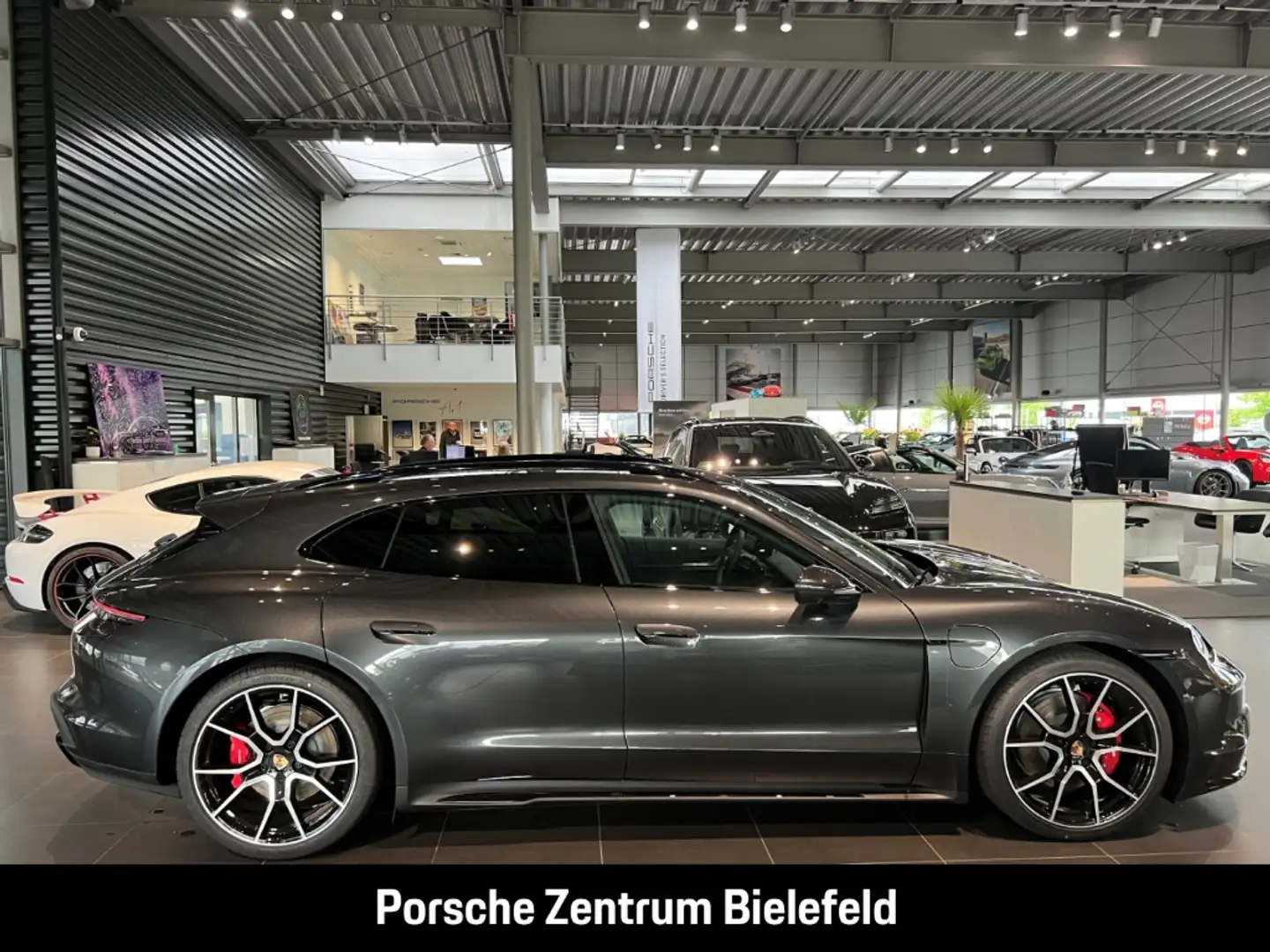 Porsche Taycan 4S Sport Turismo InnoDrive LED-Matrix Grau - 2
