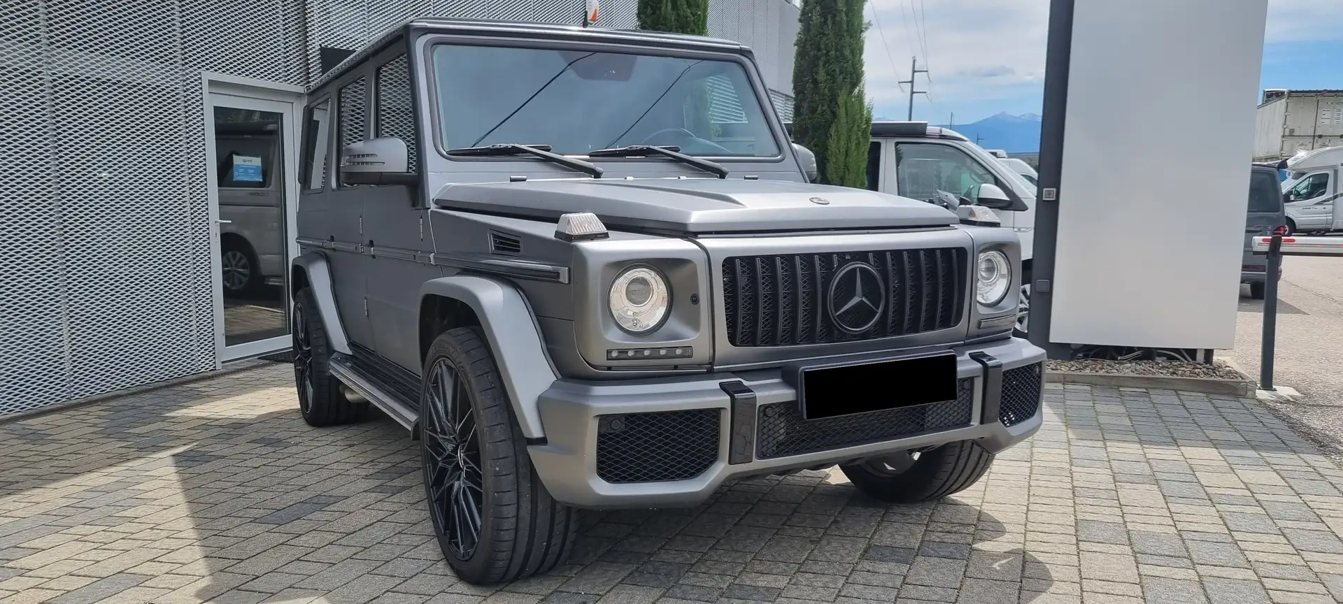 Mercedes-Benz G 55 AMG Soundsystem/Touch/Nuova vernice grigio opaco Gris - 1