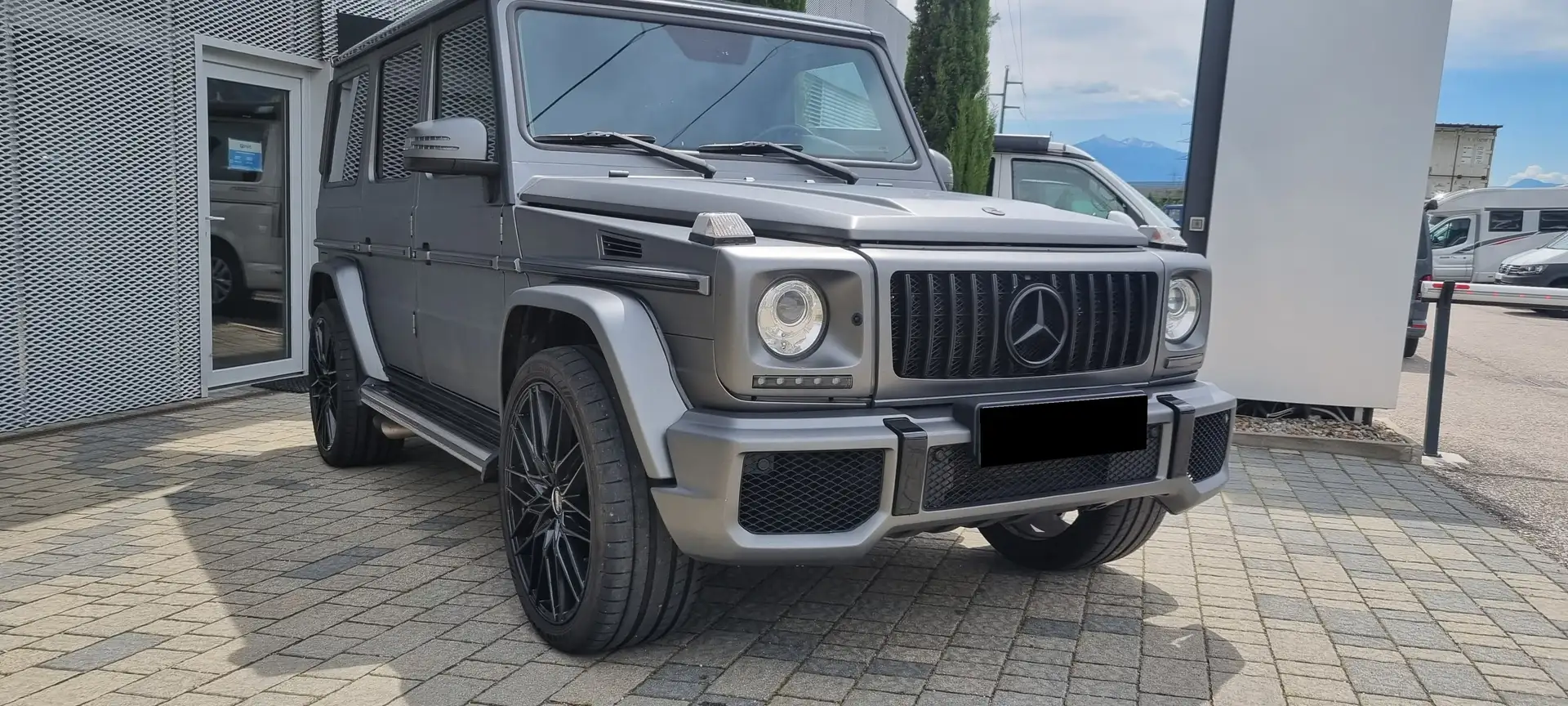 Mercedes-Benz G 55 AMG Soundsystem/Touch/Nuova vernice grigio opaco Gris - 2