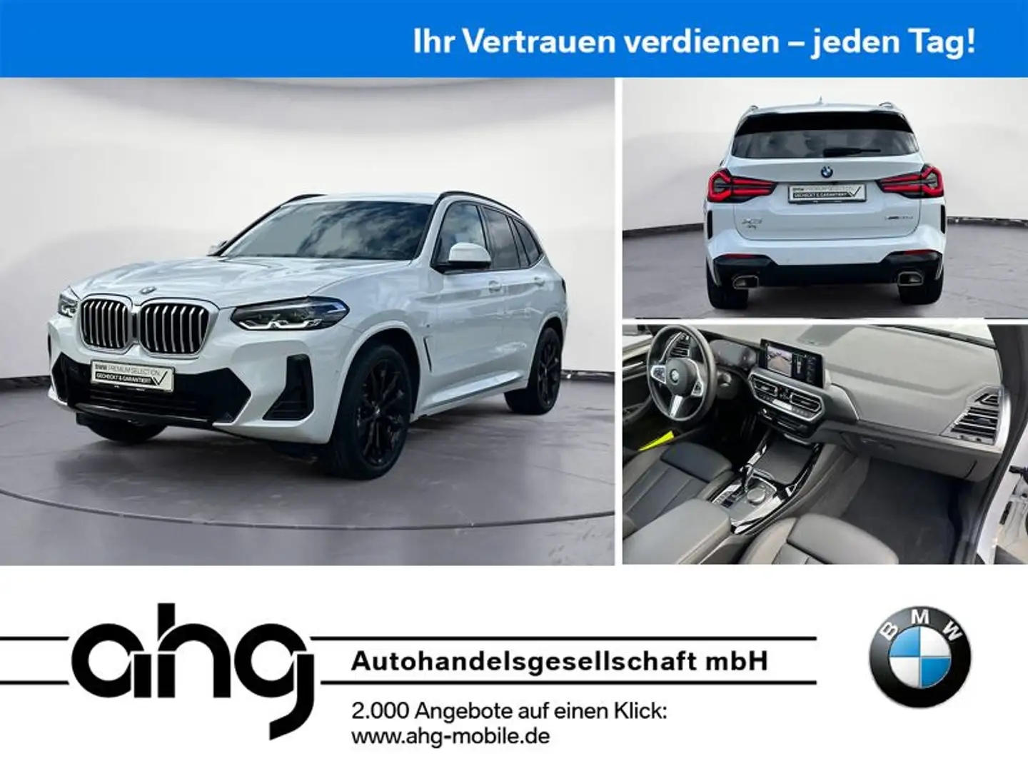 BMW X3 M X3 xDrive20d M Sport HIFI, Kamera, Sitzheizung, White - 1