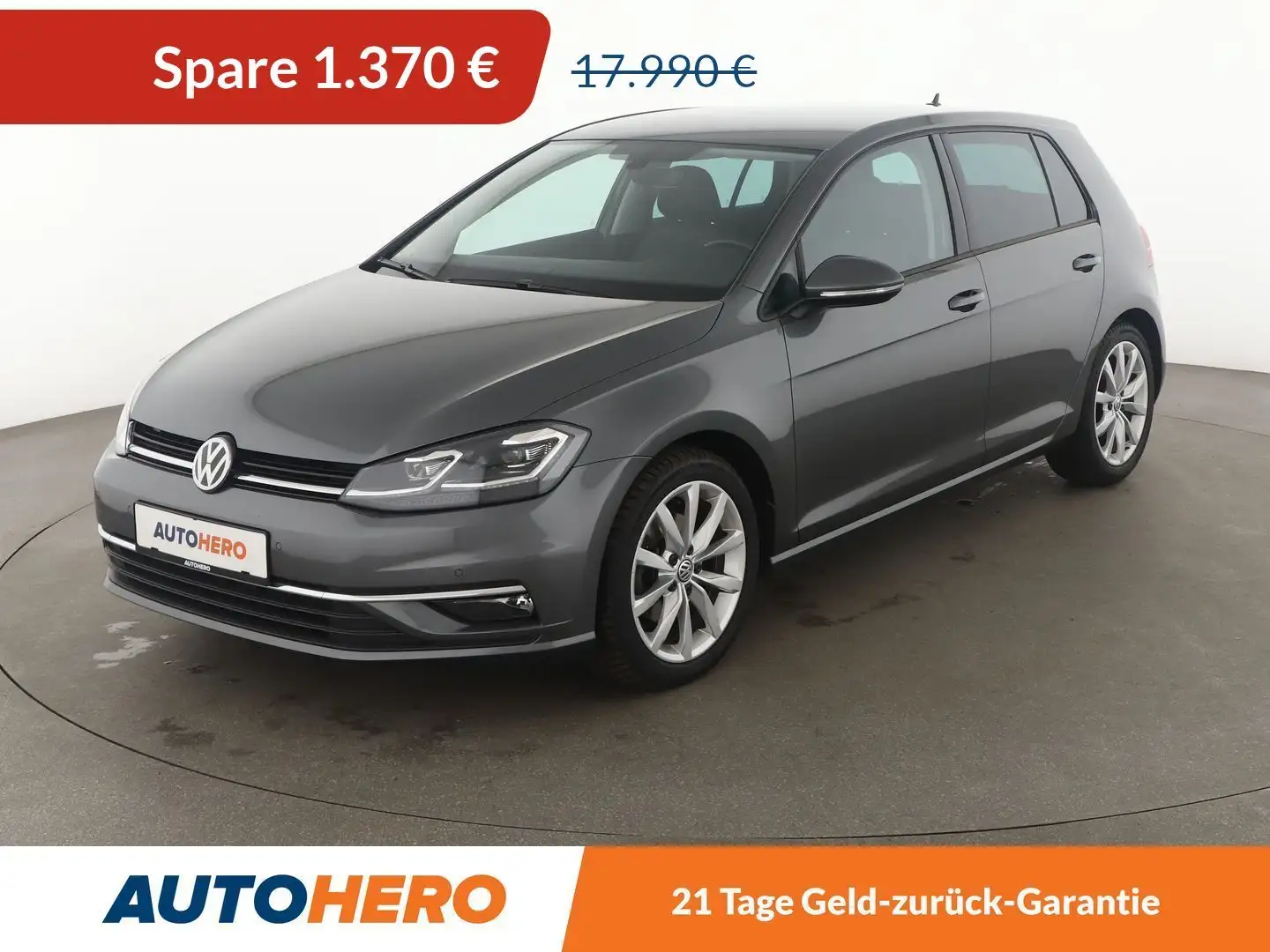 Volkswagen Golf 1.5 TSI ACT Highline BM Aut.*LED*PDC*SHZ*ACC*NAVI* Grigio - 1