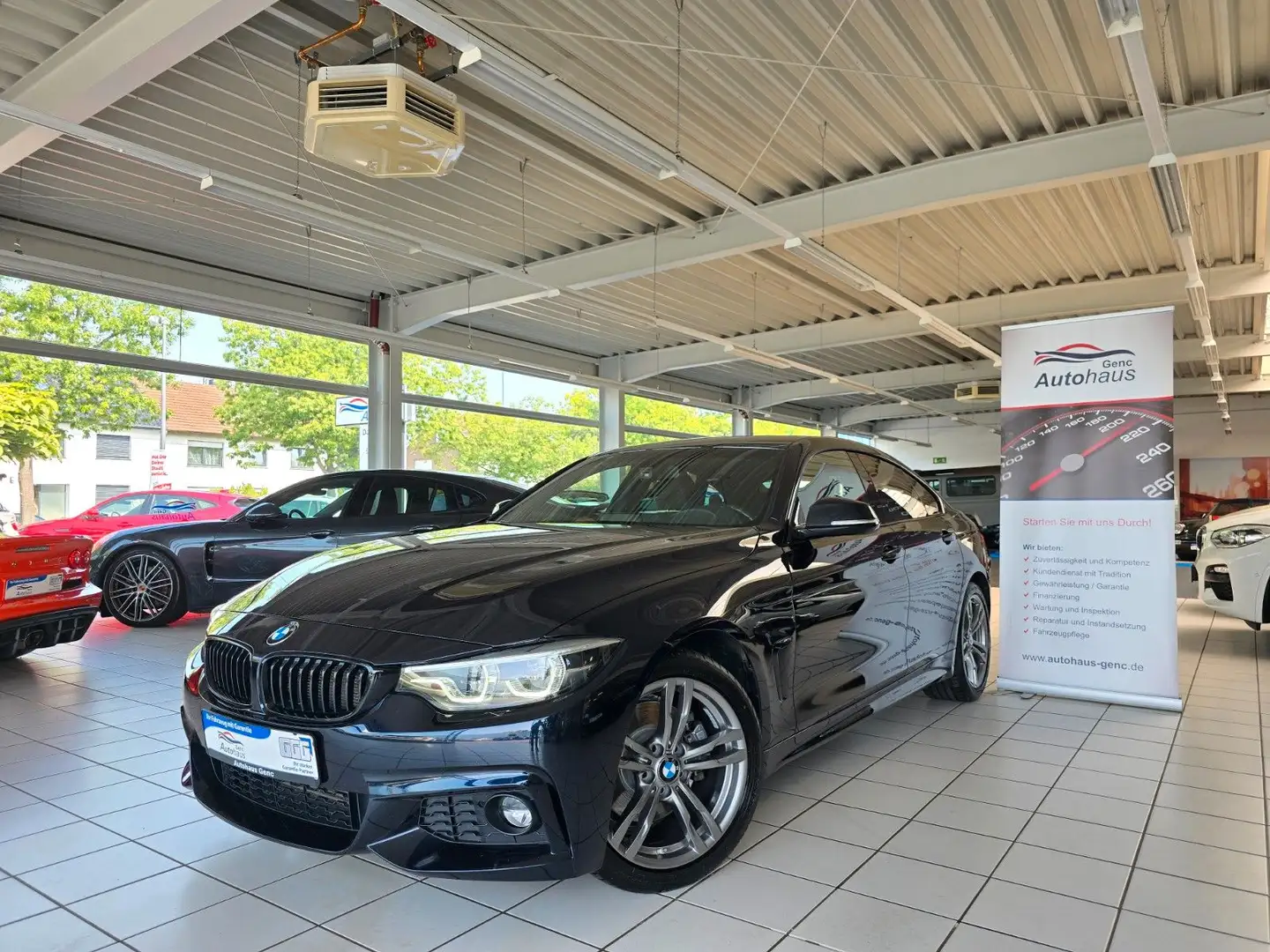 BMW 430 430d Gran Coupé M Sport LED Scheinwerfer 1. Hand Schwarz - 1