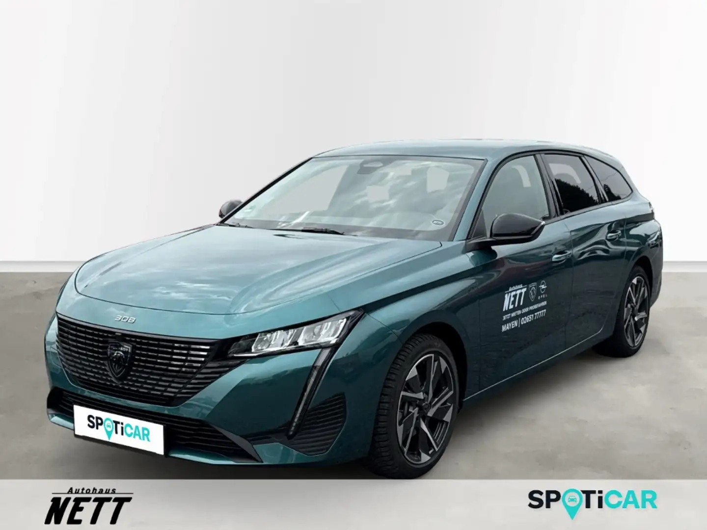 Peugeot 308 SW Allure Hybrid 136 e-DSC6 Blau - 1