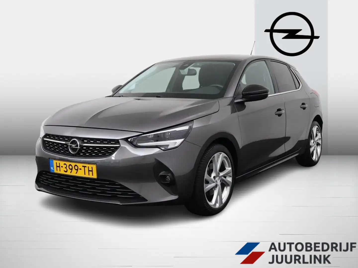 Opel Corsa 1.2T Automaat Elegance Led/H.Leder/17inch/Nav Grijs - 1