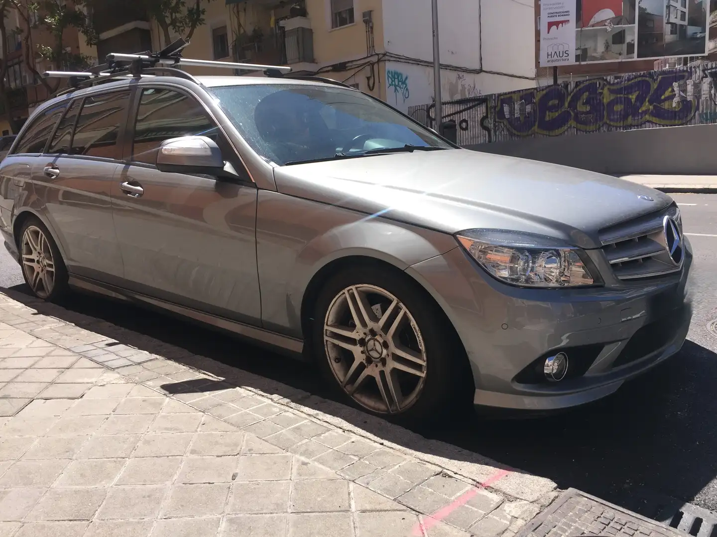 Mercedes-Benz C 220 C Estate 220CDI Classic Aut. Classic Gris - 2