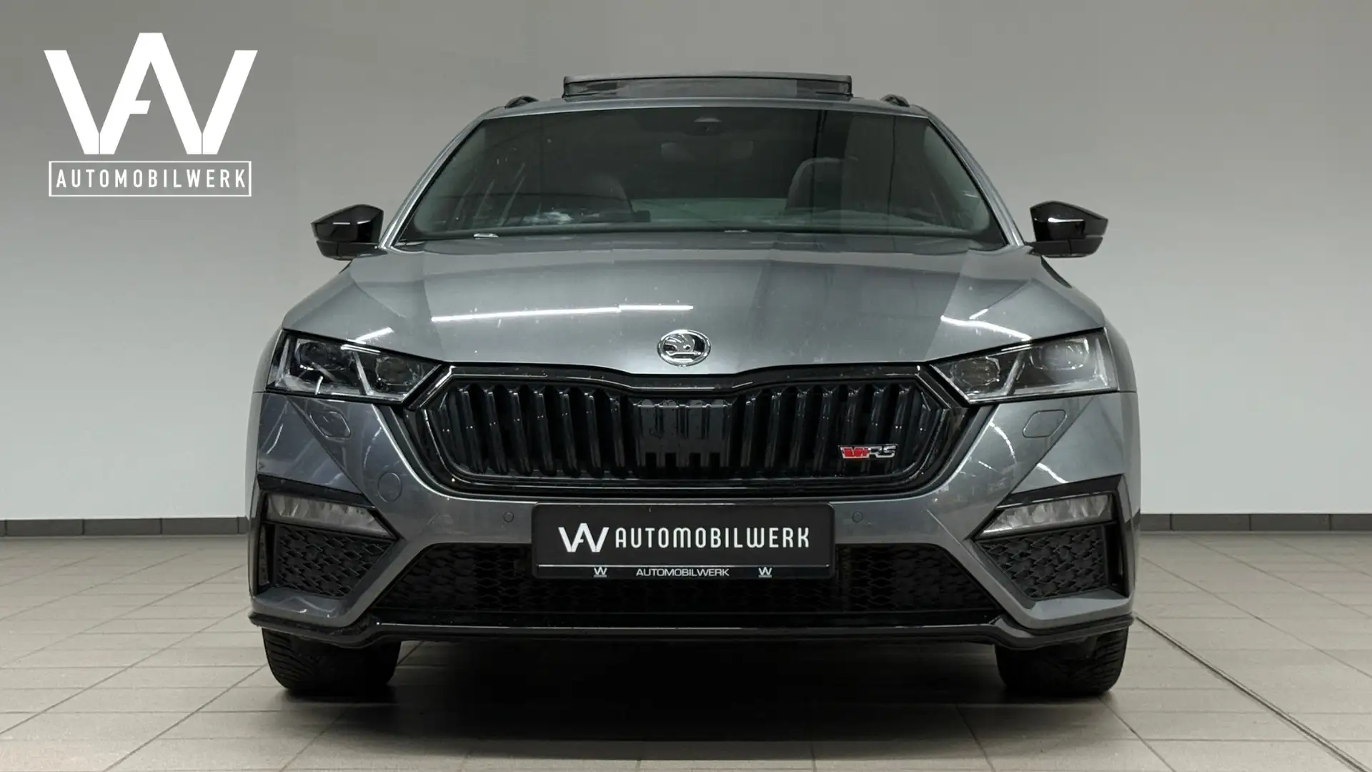 Skoda Octavia RS |PANO |H-UP |E-SITZE |LANE |SIDE |19 Grau - 2