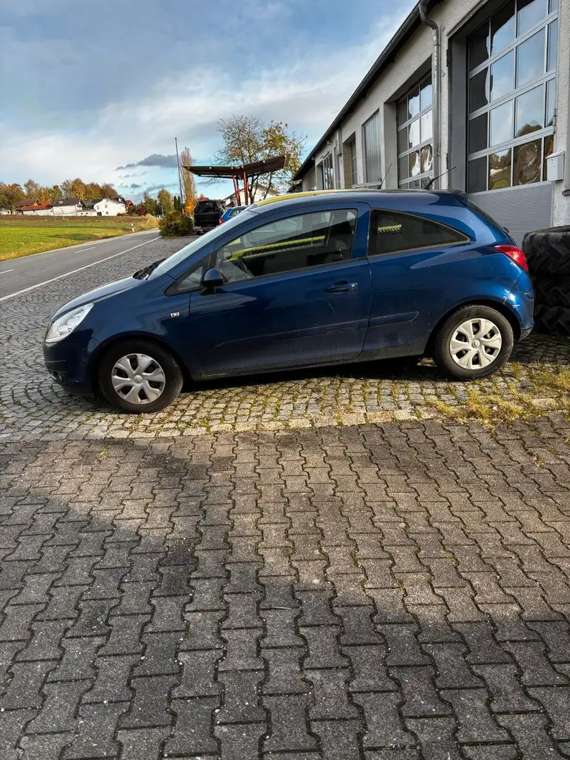 Opel Corsa D Blau - 2