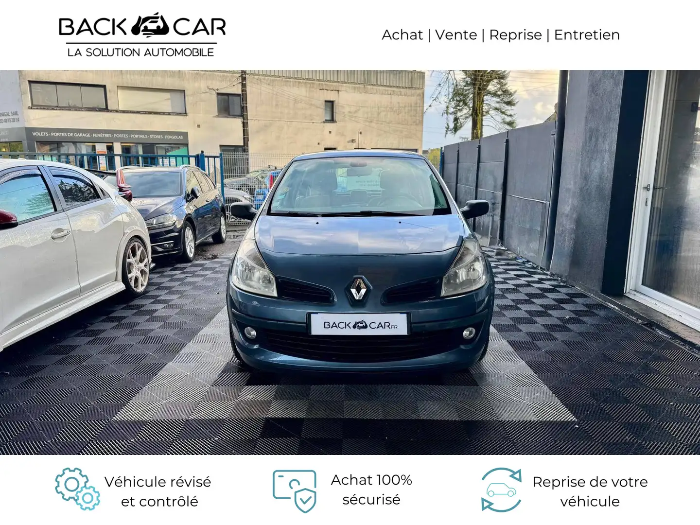 Renault Clio 1.4 16V 100 Pack Authentique Bleu - 2