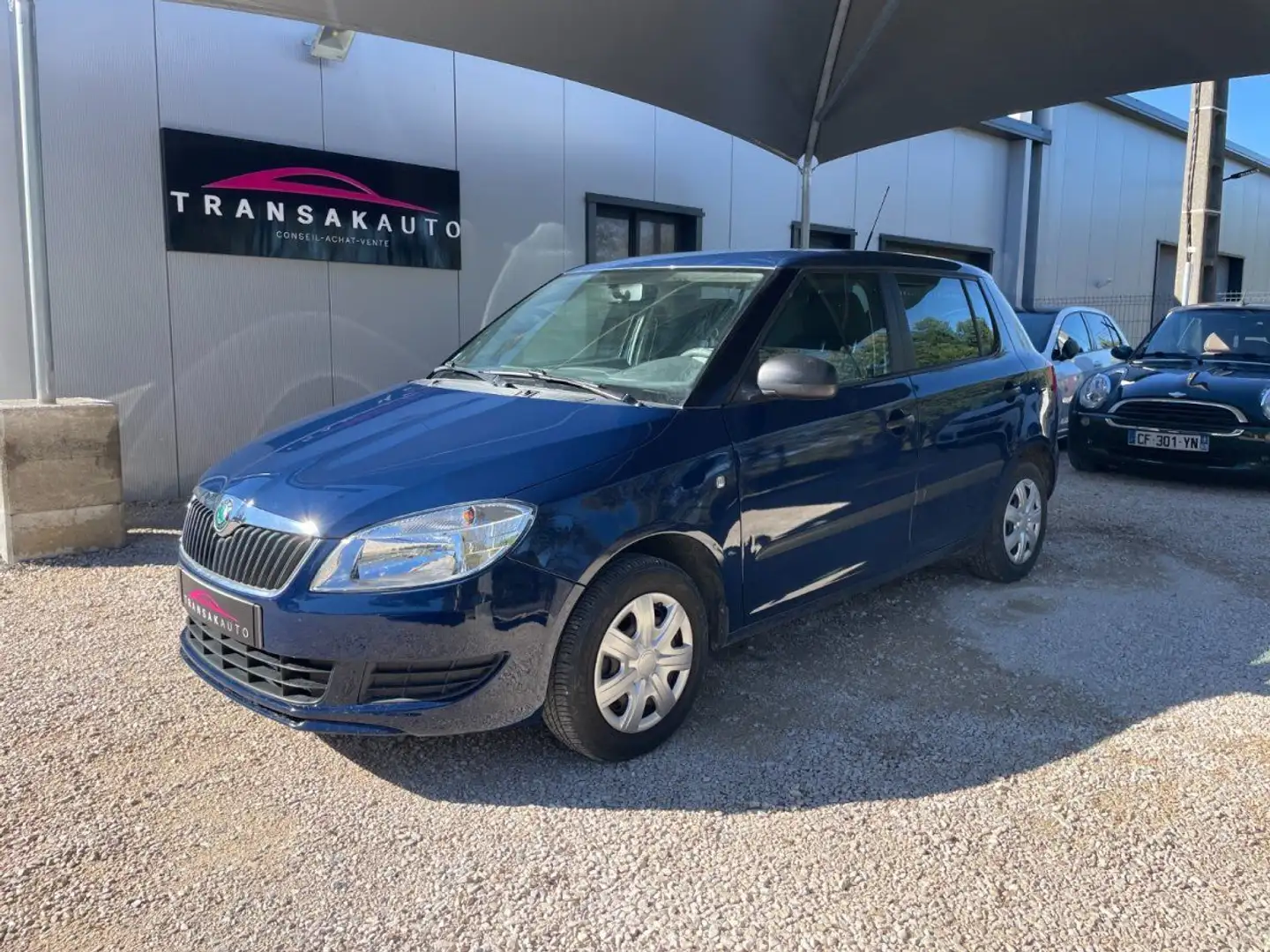 Skoda Fabia 1.2 12V 60 Active 2 Blauw - 1