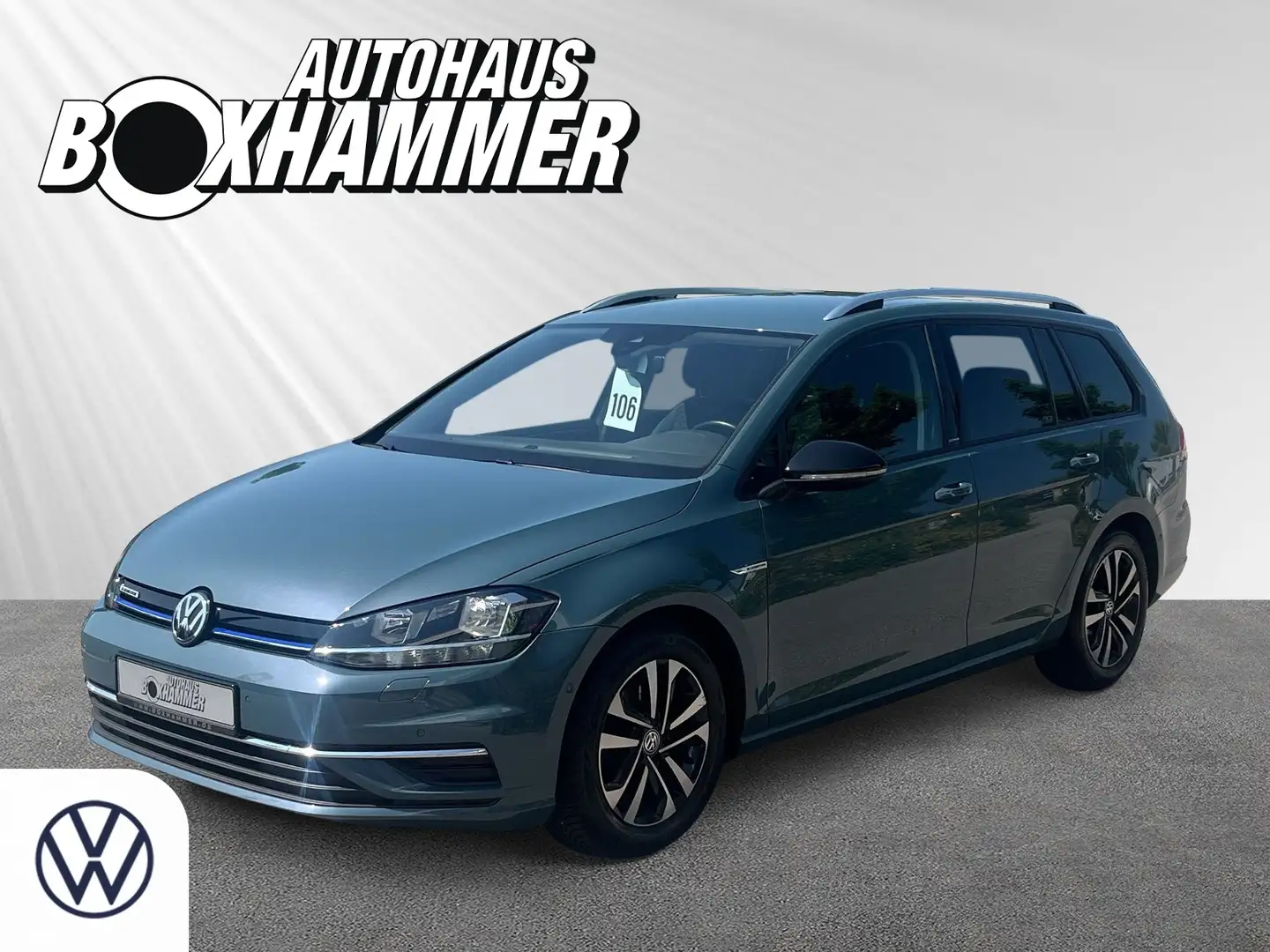 Volkswagen Golf Variant VII Variant 1,5 TSI IQ.DRIVE ACC+LIGHT.ASISST+BLI Blauw - 1