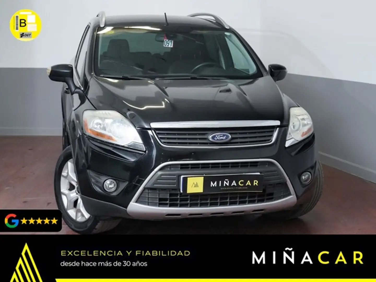 Ford Kuga 2.0TDCI Titanium 4WD Noir - 1