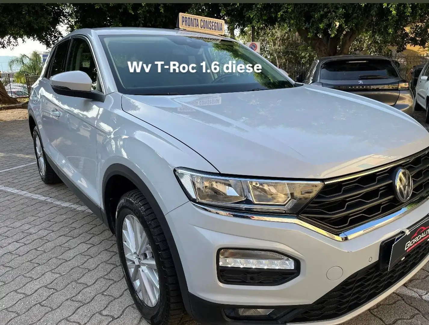Volkswagen T-Roc T-Roc 1.6 tdi BUSINIS Bianco - 2