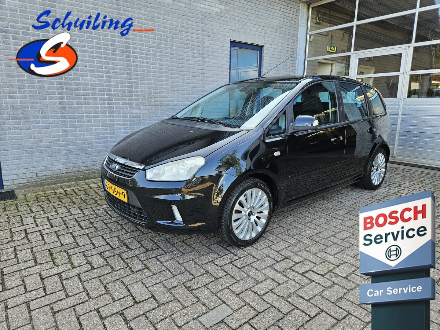 Ford C-Max 2.0-16V Limited Inclusief afleveringskosten Zwart - 1
