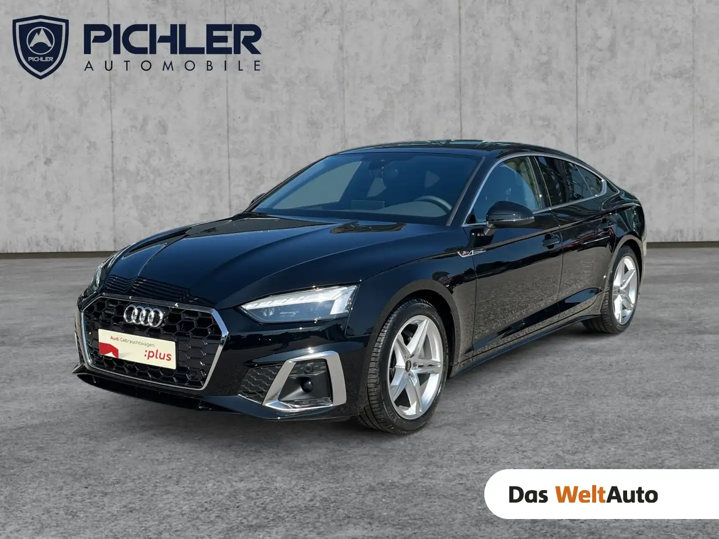 Audi A5 40 TDI quattro S line Schwarz - 1