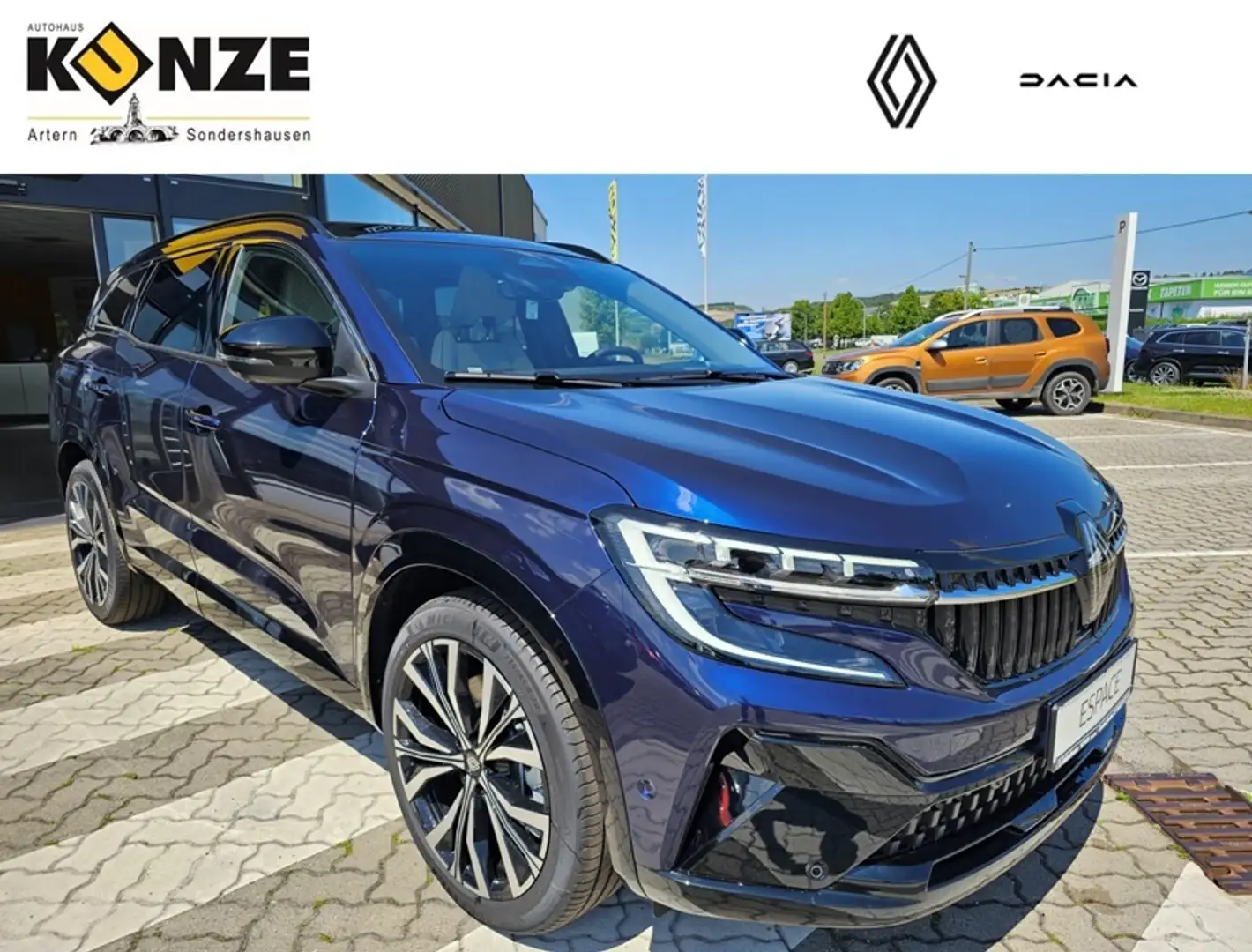Renault Espace 6 Iconic E-Tech Full Hybrid 200 Bleu - 1