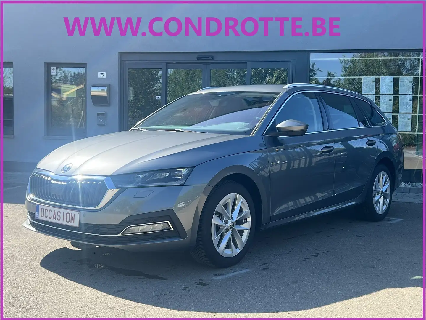Skoda Octavia SW 1.0 TSI eTec  110 CV DSG7 CLEVER + PACK . LED Gris - 1