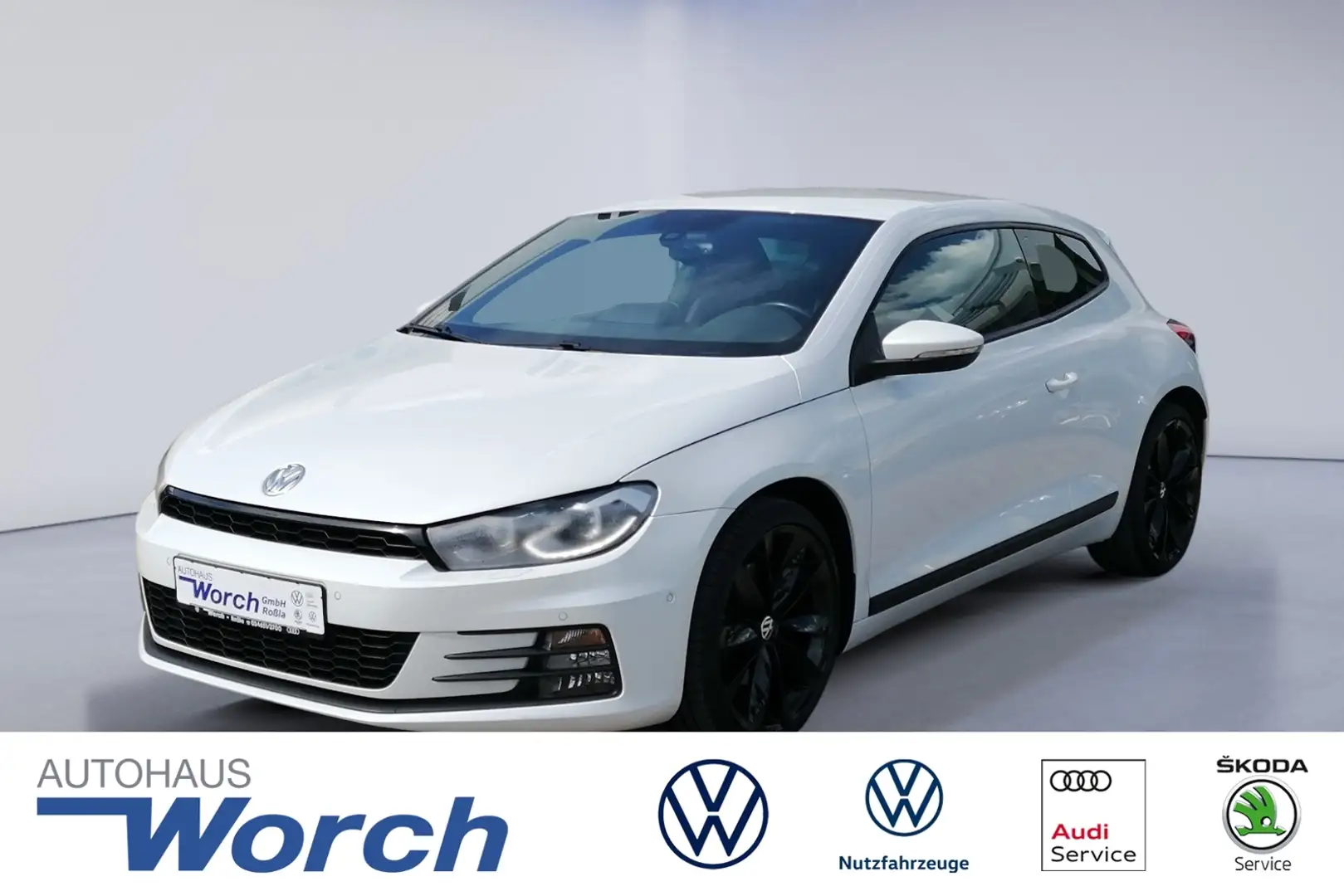 Volkswagen Scirocco 2.0 TSI Sport Xenon+DYNAUDIO+PARKLENK+ Blanc - 1