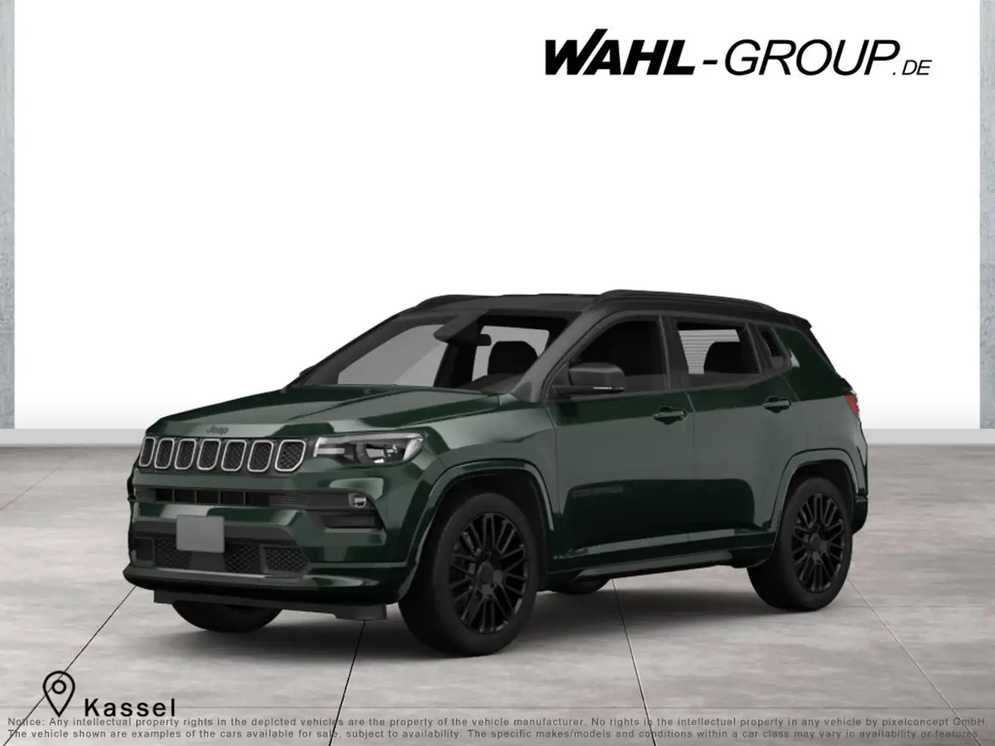 Jeep Compass Summit Mild-Hybrid FWD*Premium-Paket*Pano-Glasschi Grün - 1
