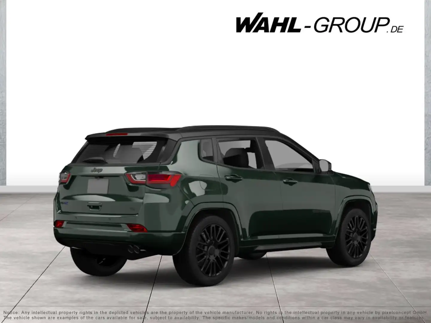 Jeep Compass Summit Mild-Hybrid FWD*Premium-Paket*Pano-Glasschi Grün - 2