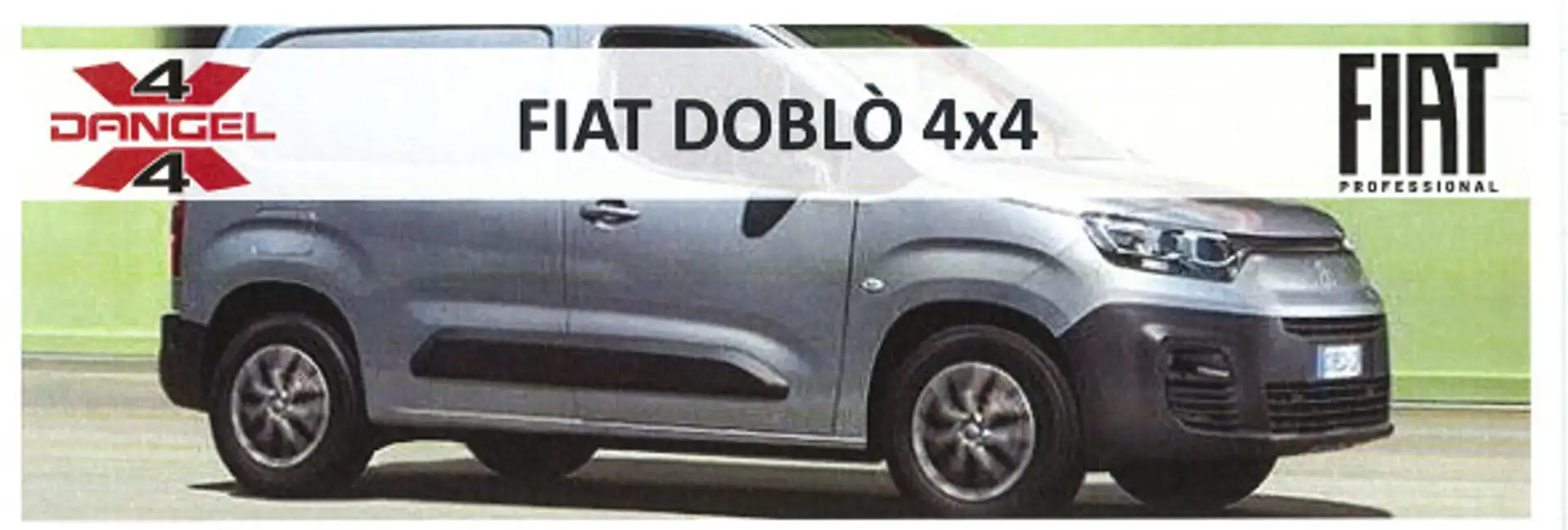 Fiat Doblo KW Extra Lang 130PS Automatik 4x4 erhöhte... Weiß - 1