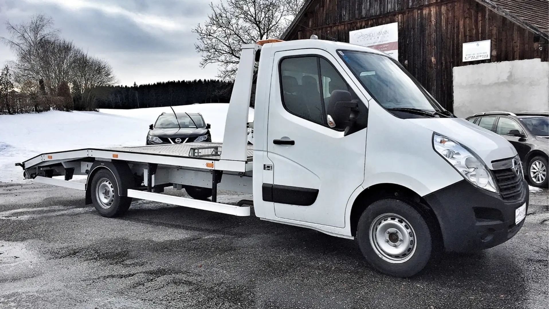 Opel Movano L3H1 Abschleppwagen | Autotransporter Weiß - 1