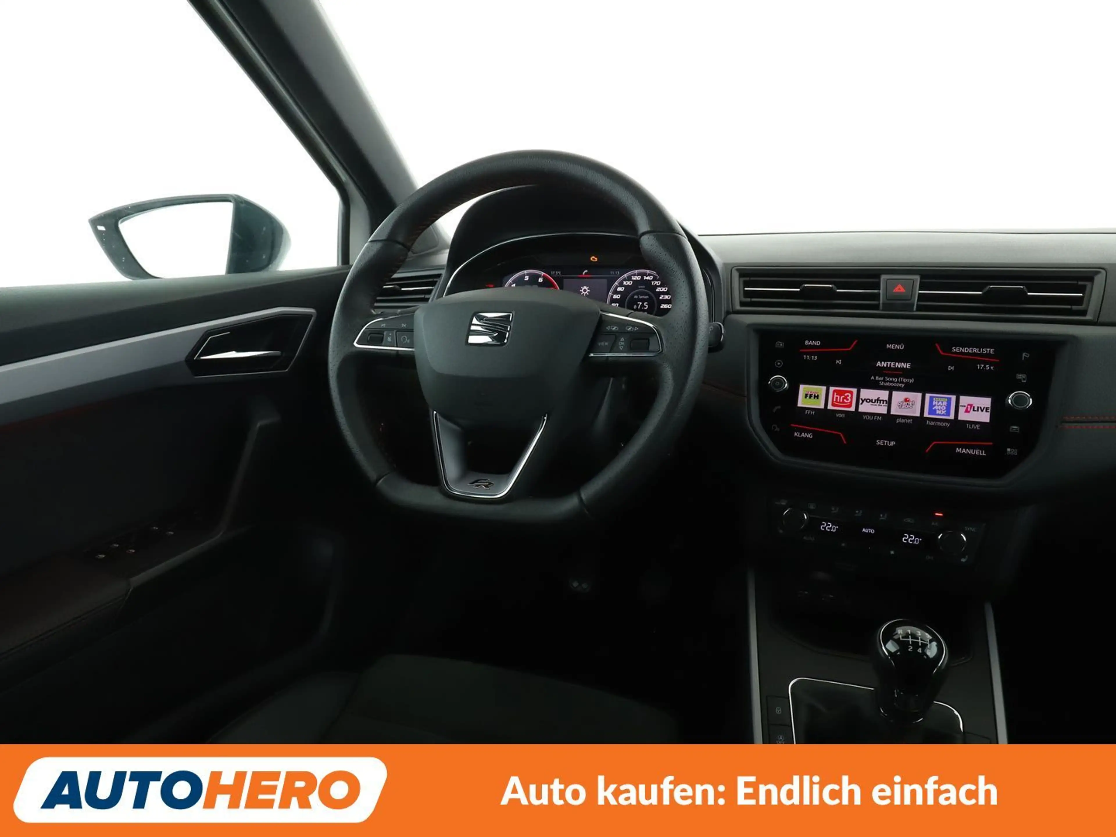 SEAT Arona 1.0 TSI FR *NAVI*VC*TEMPO*CAM*PDC*SHZ*ALU* — photo 13