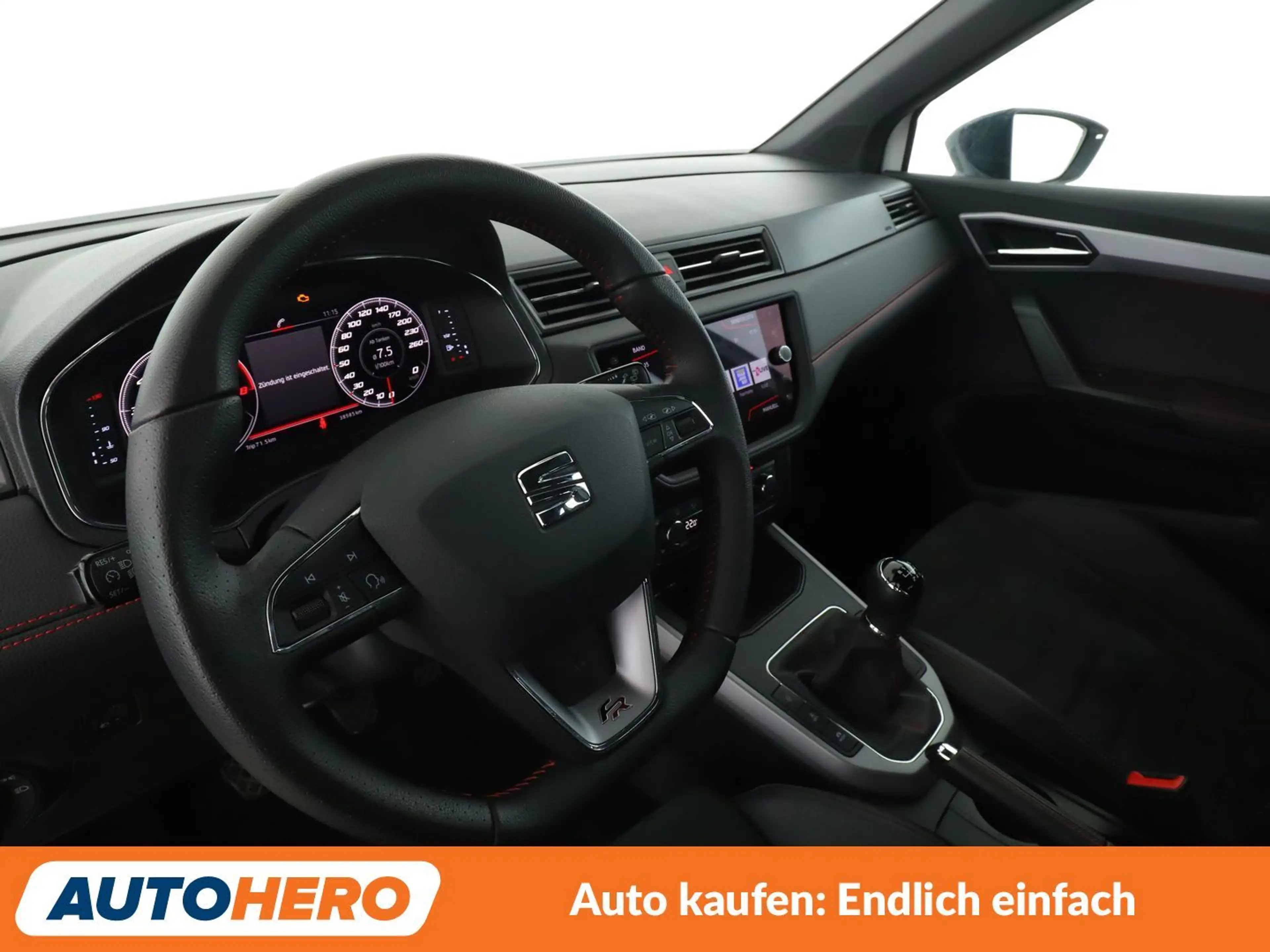 SEAT Arona 1.0 TSI FR *NAVI*VC*TEMPO*CAM*PDC*SHZ*ALU* — photo 11