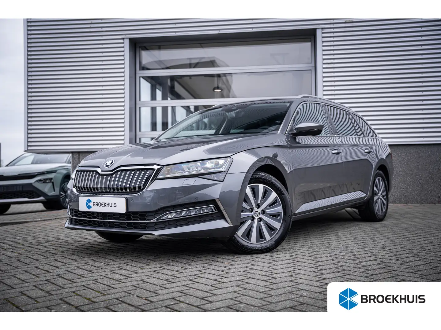 Skoda Superb Combi 1.4 TSI iV Business Edition | Achteruitrijca Gris - 1