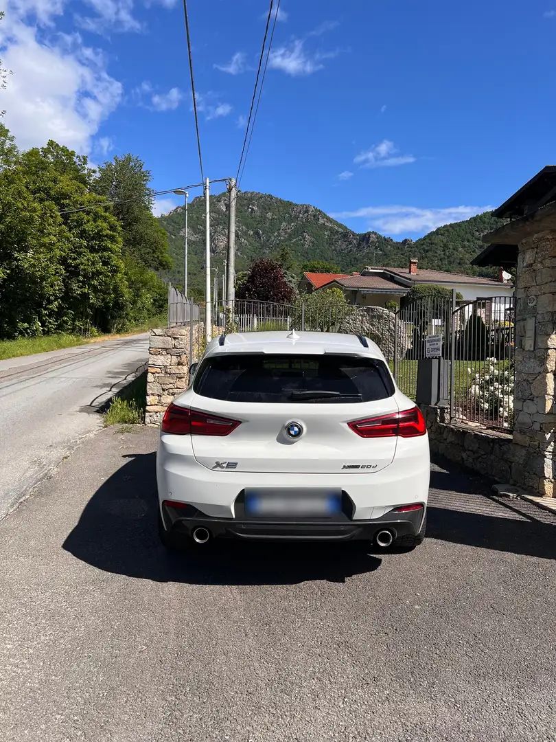 BMW X2 xdrive20d Msport X (motore 46k chilometri) Blanco - 2