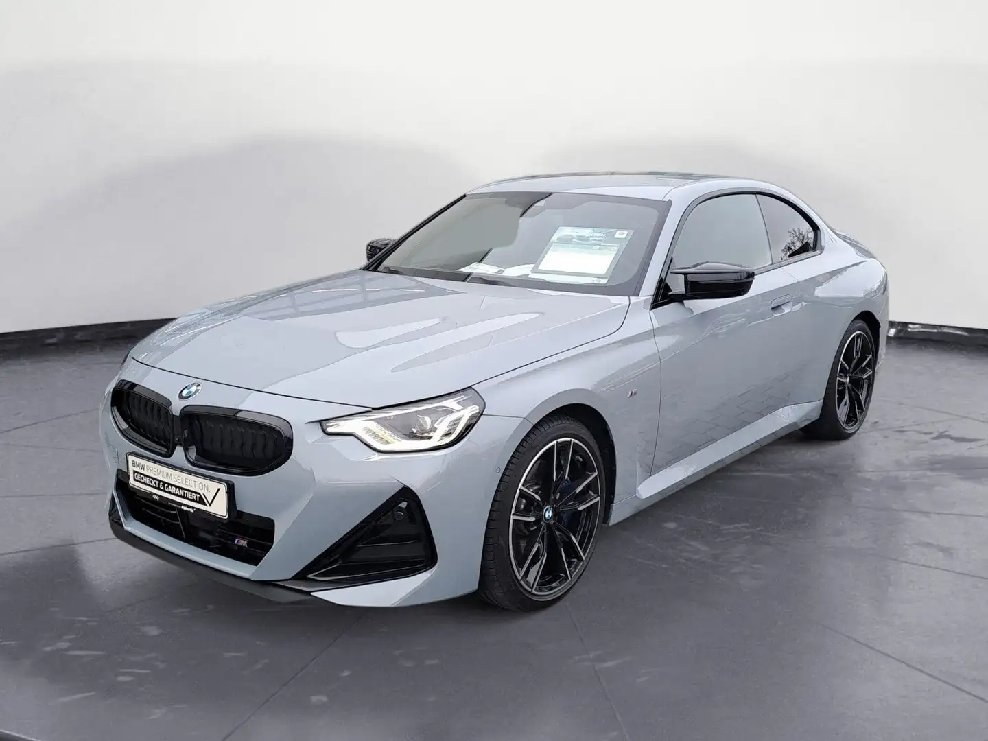 BMW 240 A xDrive Coupe M Sport Harman/Kardon Adapti Gris - 2