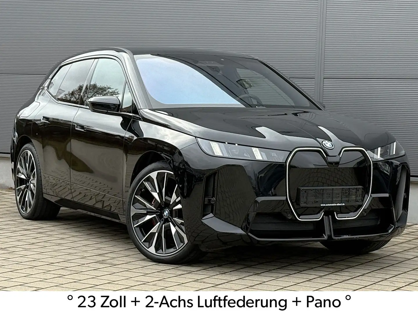 BMW iX 60 xDrive M Sport*2 Achs*B&W*Pano*Integral* Negru - 1