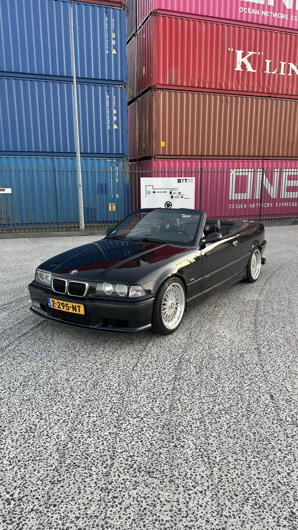 BMW 320 BMW E36 320i Cabrio Noir - 2