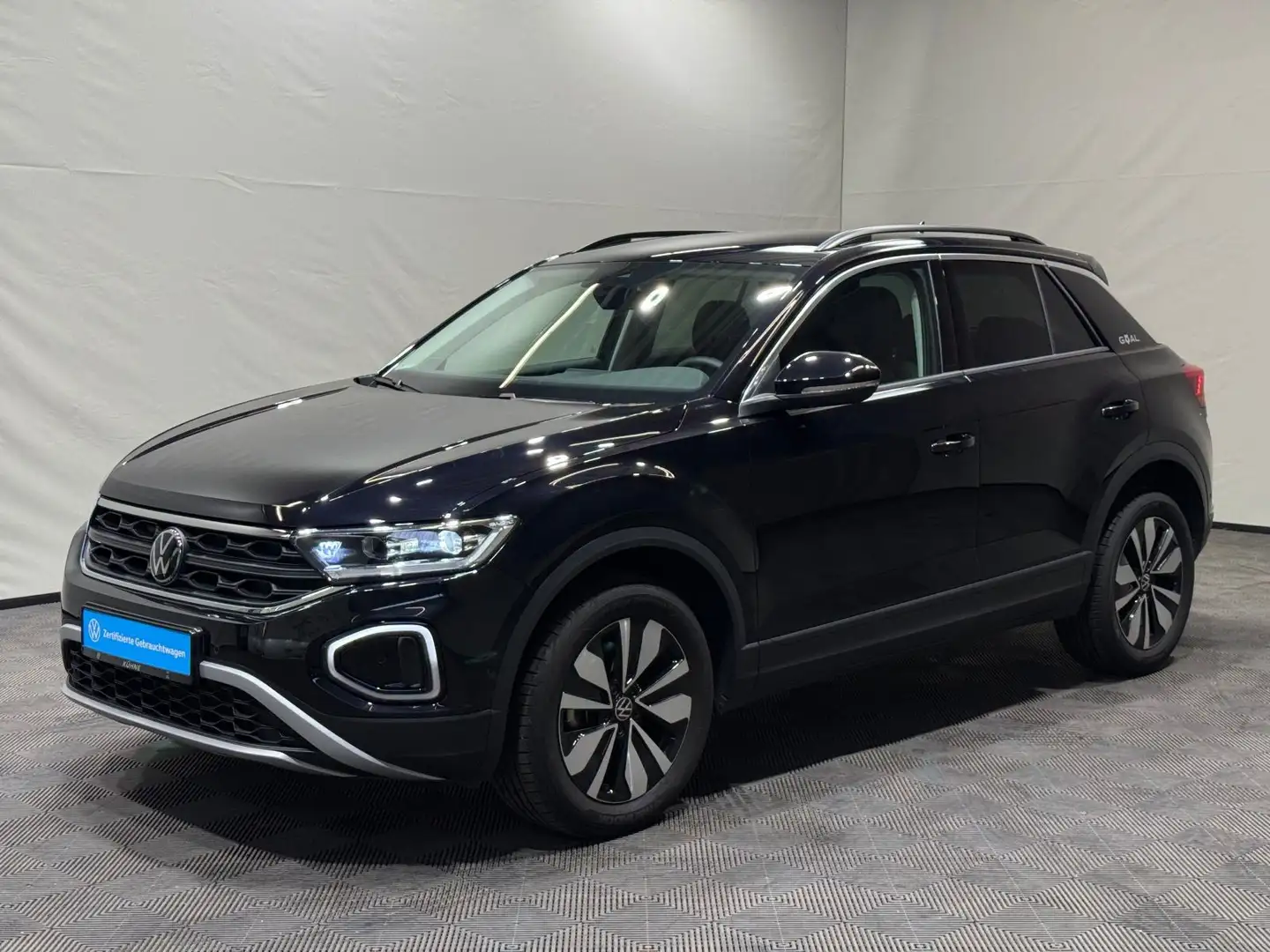 Volkswagen T-Roc T-ROC GOAL 1.0 TSI | NAVI LED+ ACC DAB SITZHEIZ Schwarz - 2