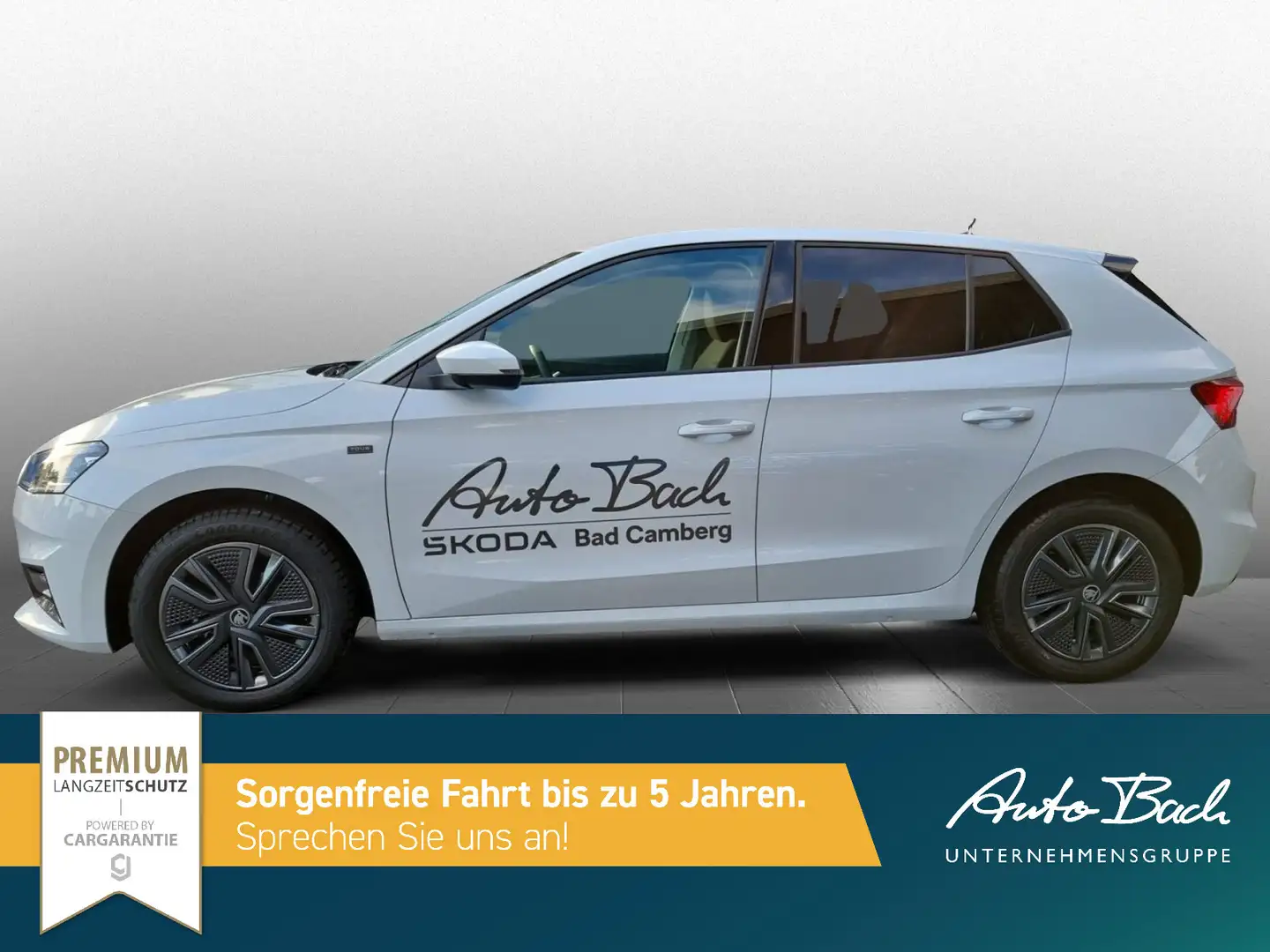 Skoda Fabia 1.0 TSI Tour LED GRA EPH DAB Weiß - 2